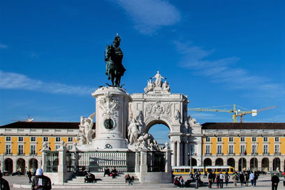 Die Baixa von Lissabon entdecken.