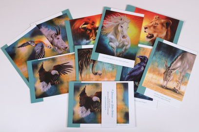 Hiob-Serie - Kunstkarten - Tiere - Postkarten