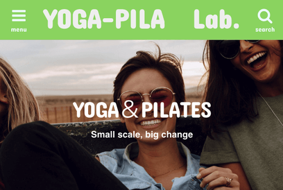 全国のピラティス、ヨガのスタジオを紹介するメディア「YOGA PILA LAB」