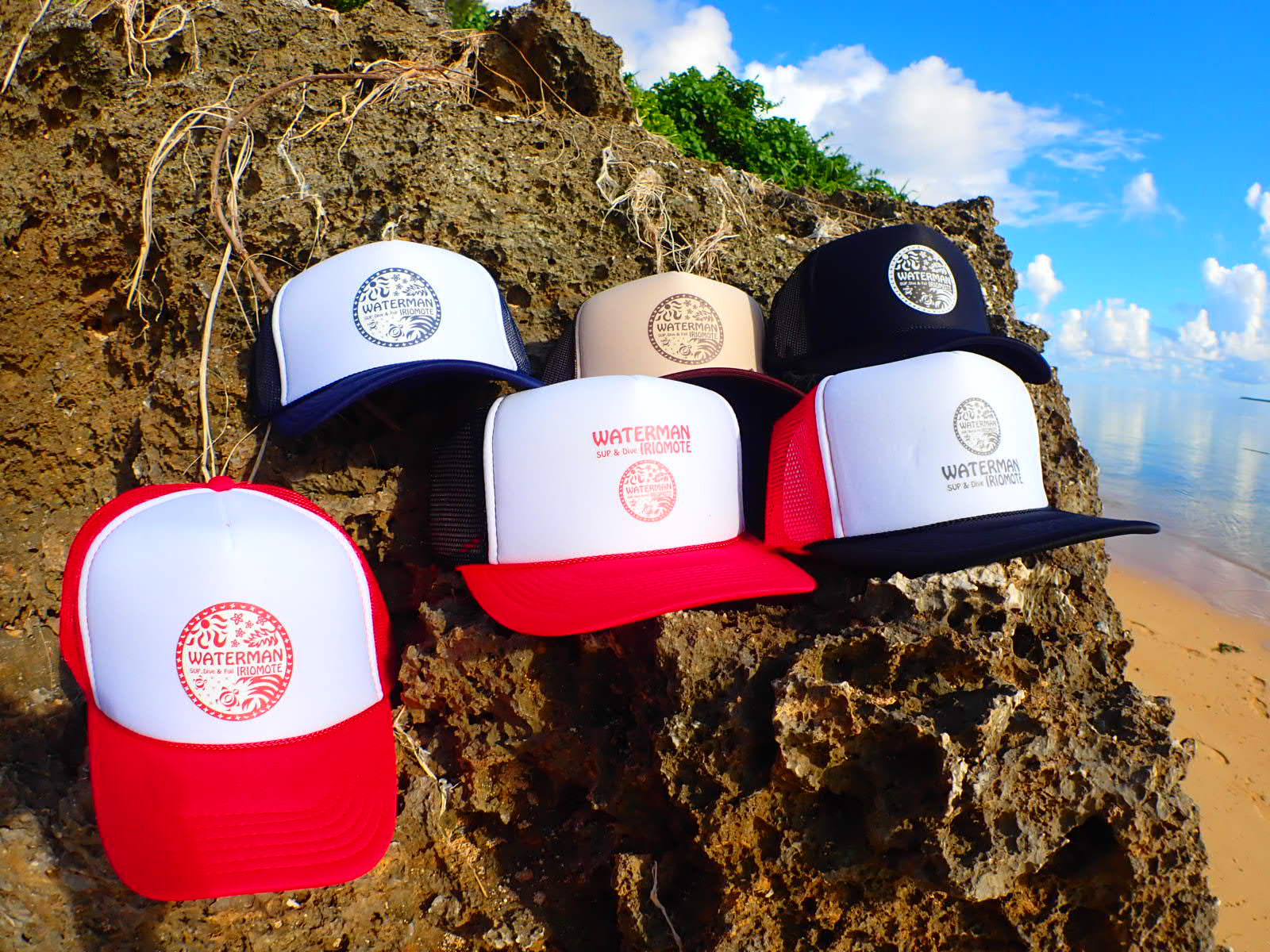 ロングTシャツとキャップ＞ - 西表島ウォーターマン