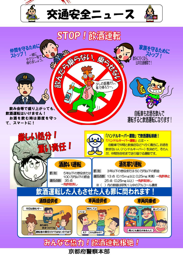 飲酒運転防止について 京都府トラック協会 飲酒運転防止について 京都府トラック協会