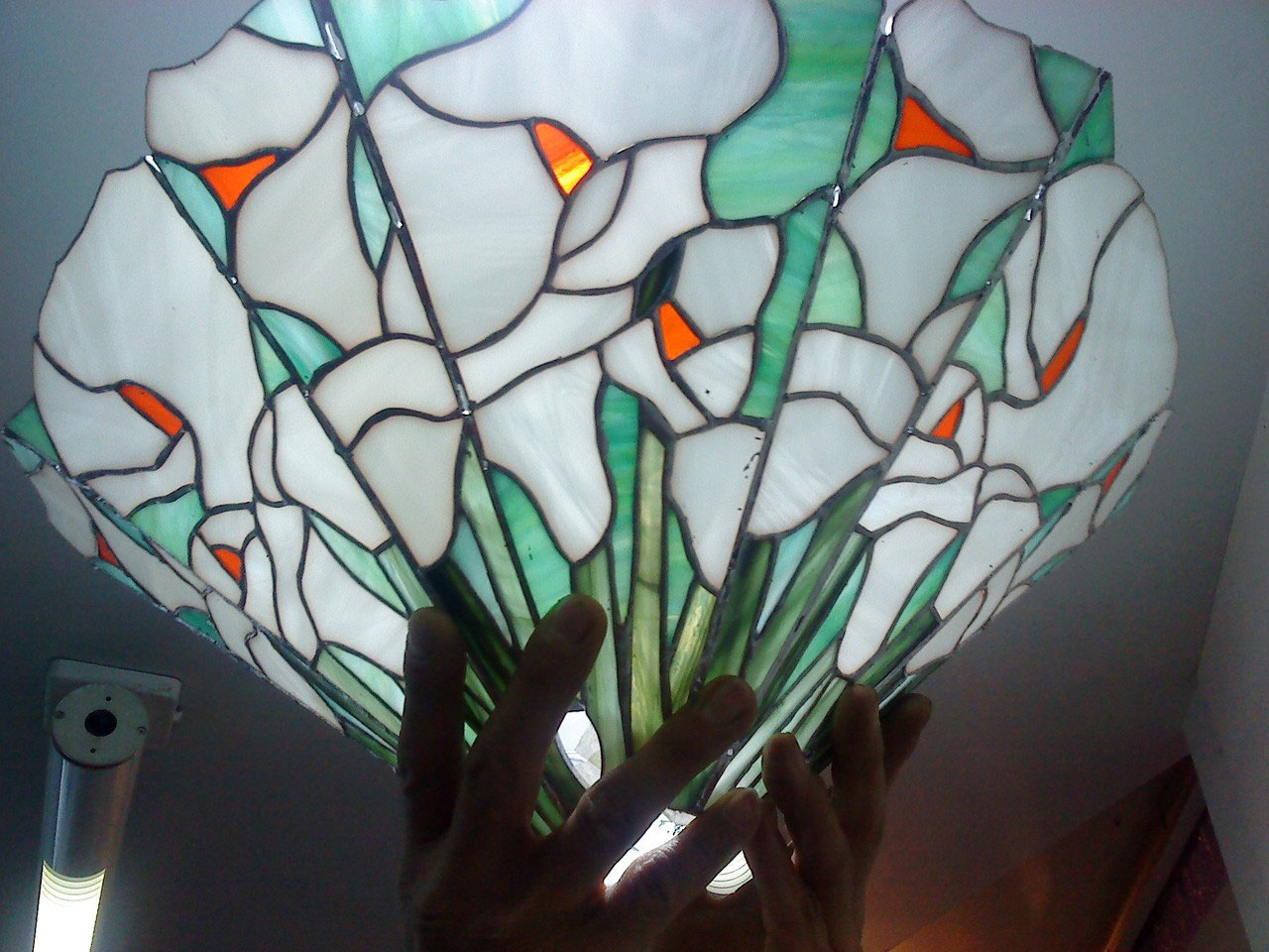 lamparas de vitral vitrales vitrolero