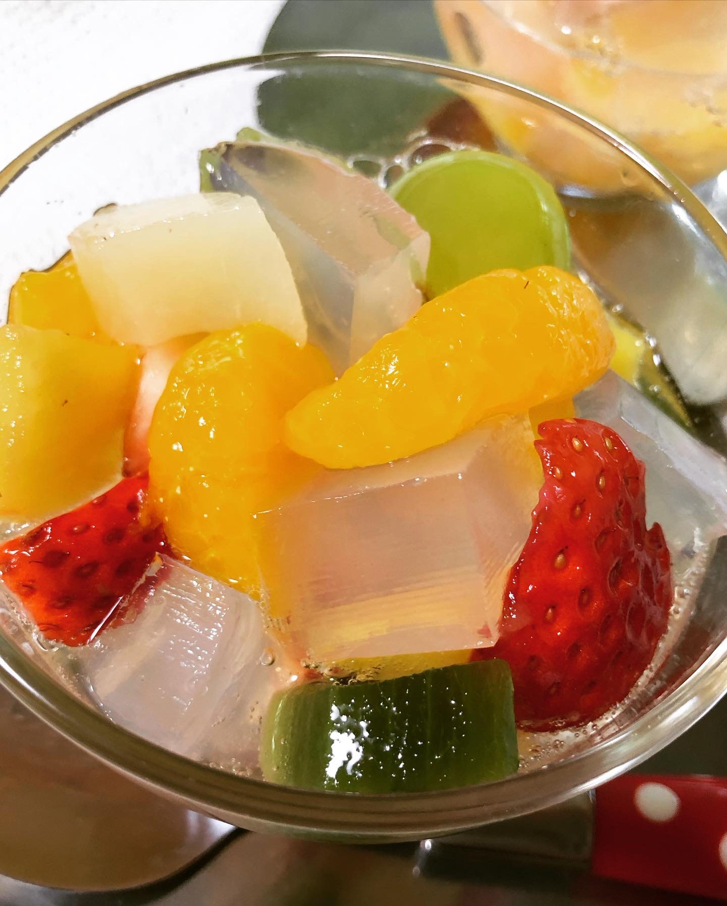 ○フルーツポンチ - 水野寒天（岐阜県山岡町産 天然・国産寒天の製造販売）