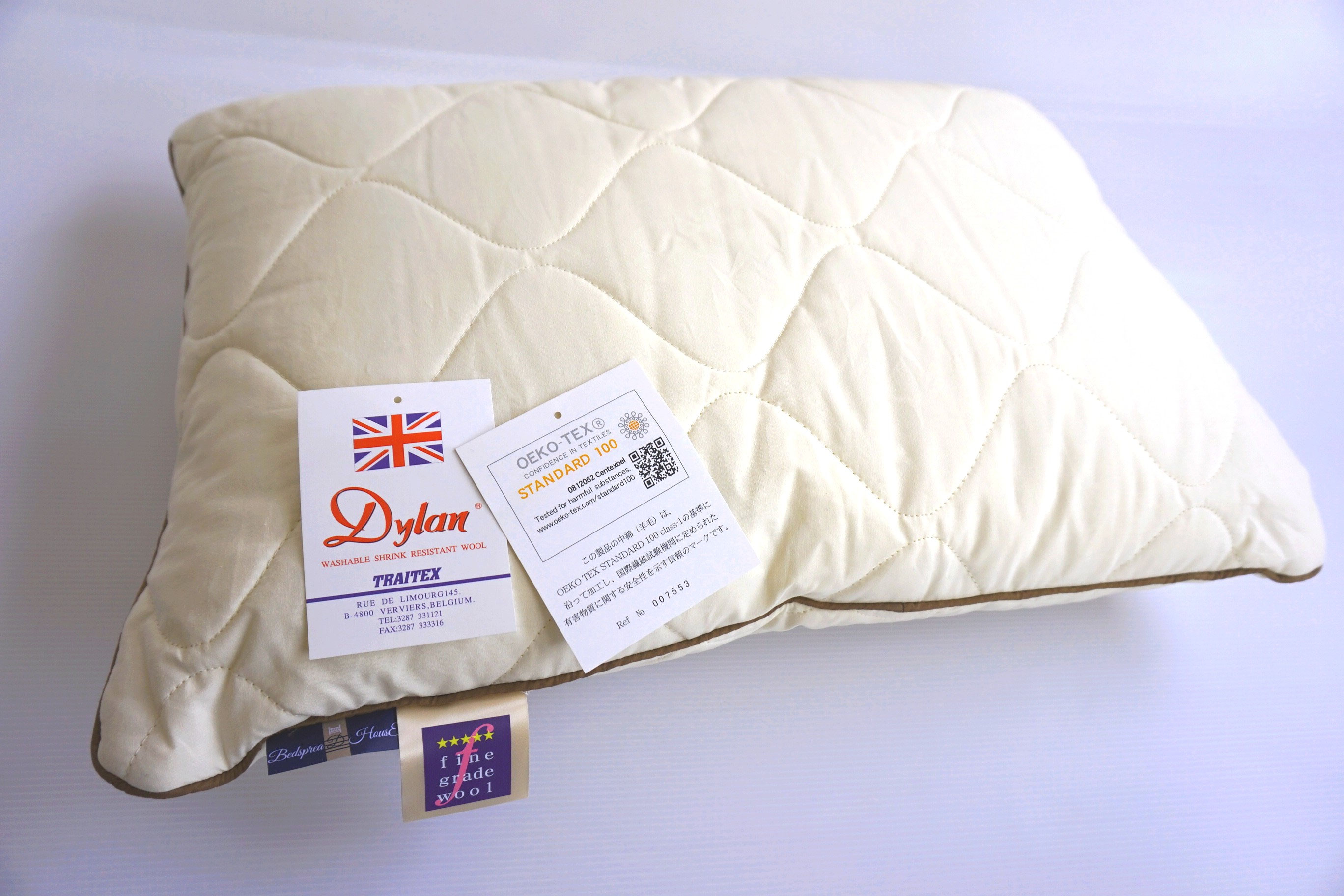 日本ベッド　ウール　ピロー　最高級ブランド羊毛　枕 日本ベッド ウール ピロー 最高級ブランド羊毛 枕 【公式通販】