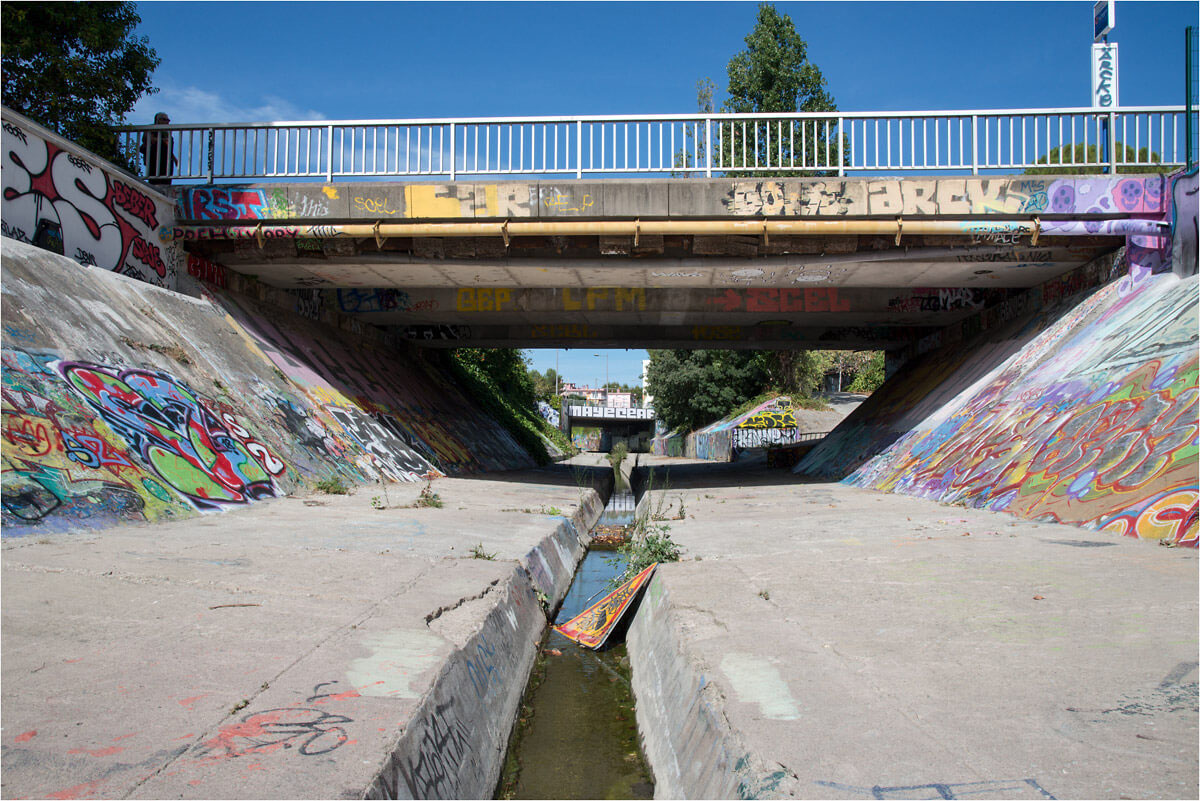 Street Art Montpellier - Quais du Verdanson - Le Site de JCDubief