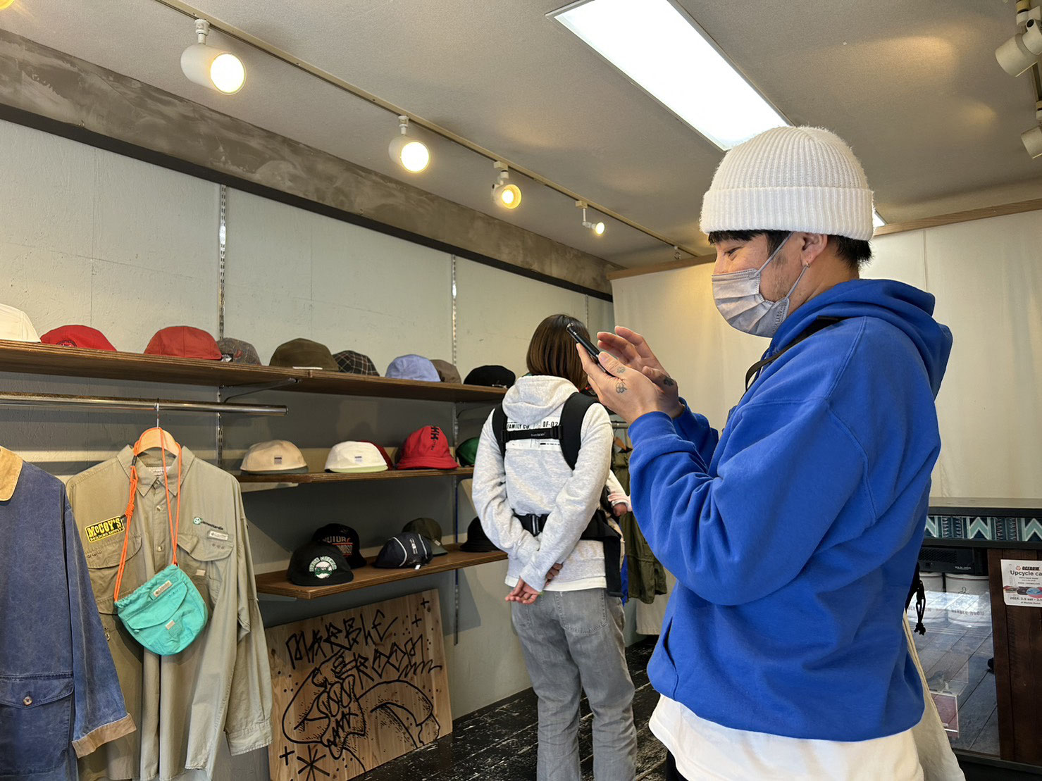OCEROW Upcycle Cap POP UP STORE - fortyfiveokayama