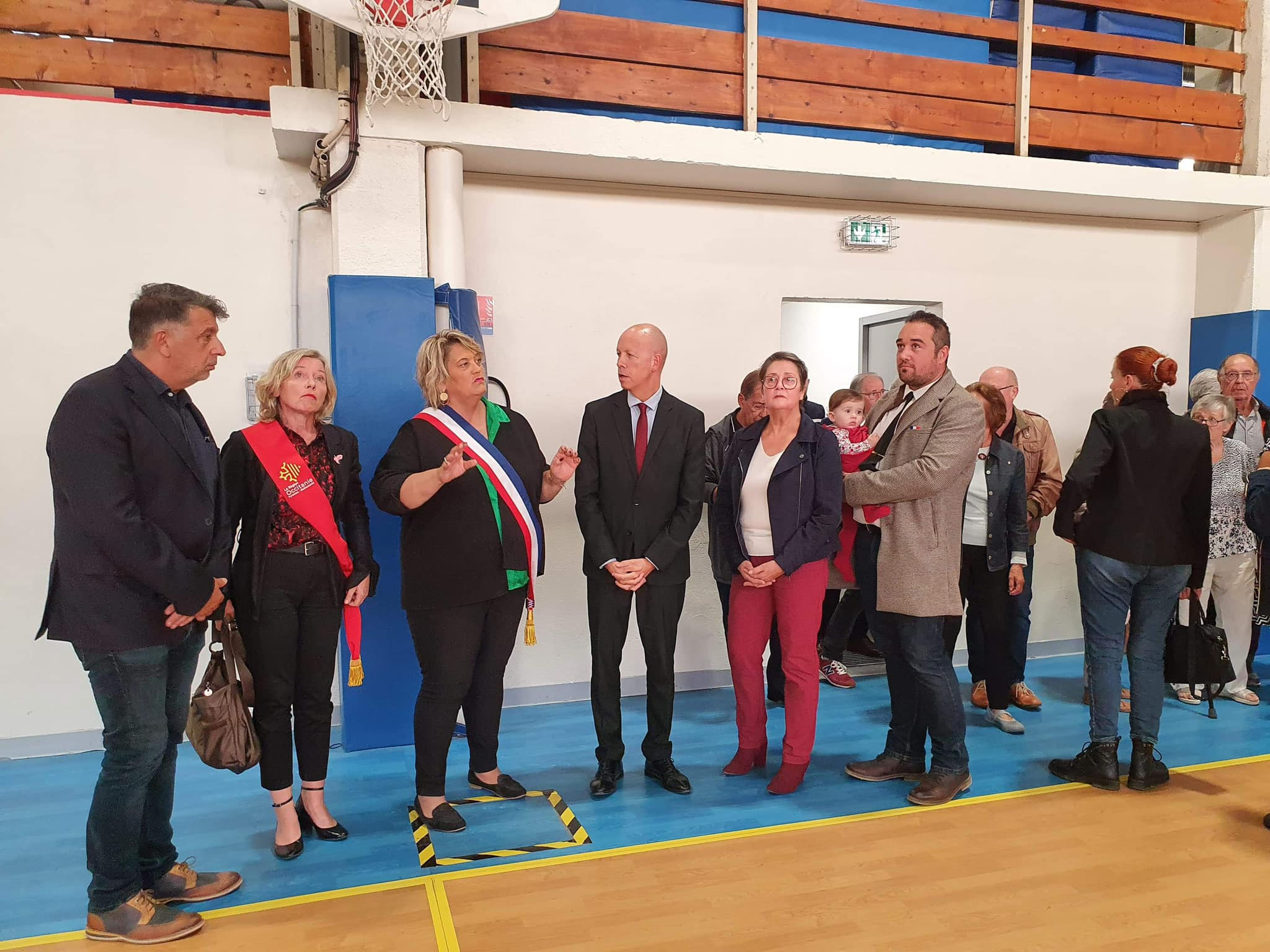 Visites de la Préfète du Gard et du Sous Préfet Site de la Ville de