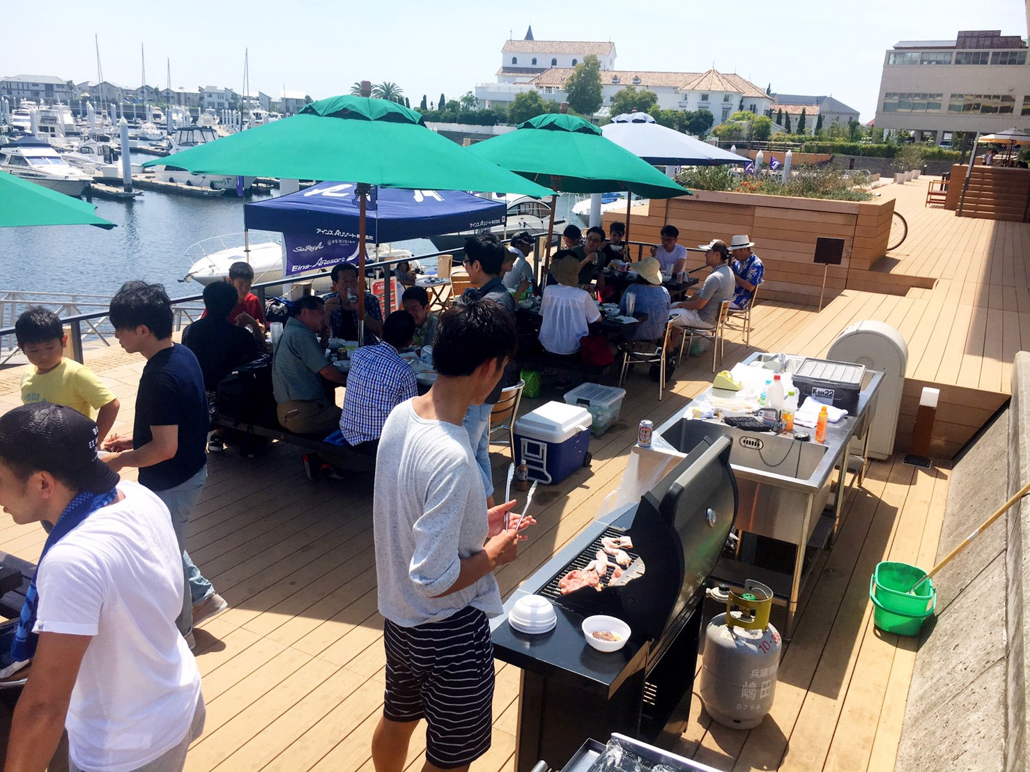 ボクシング BBQ BBQ 芦屋マリーナ 打出 ボクシングジム ボクシージャパン BOXY