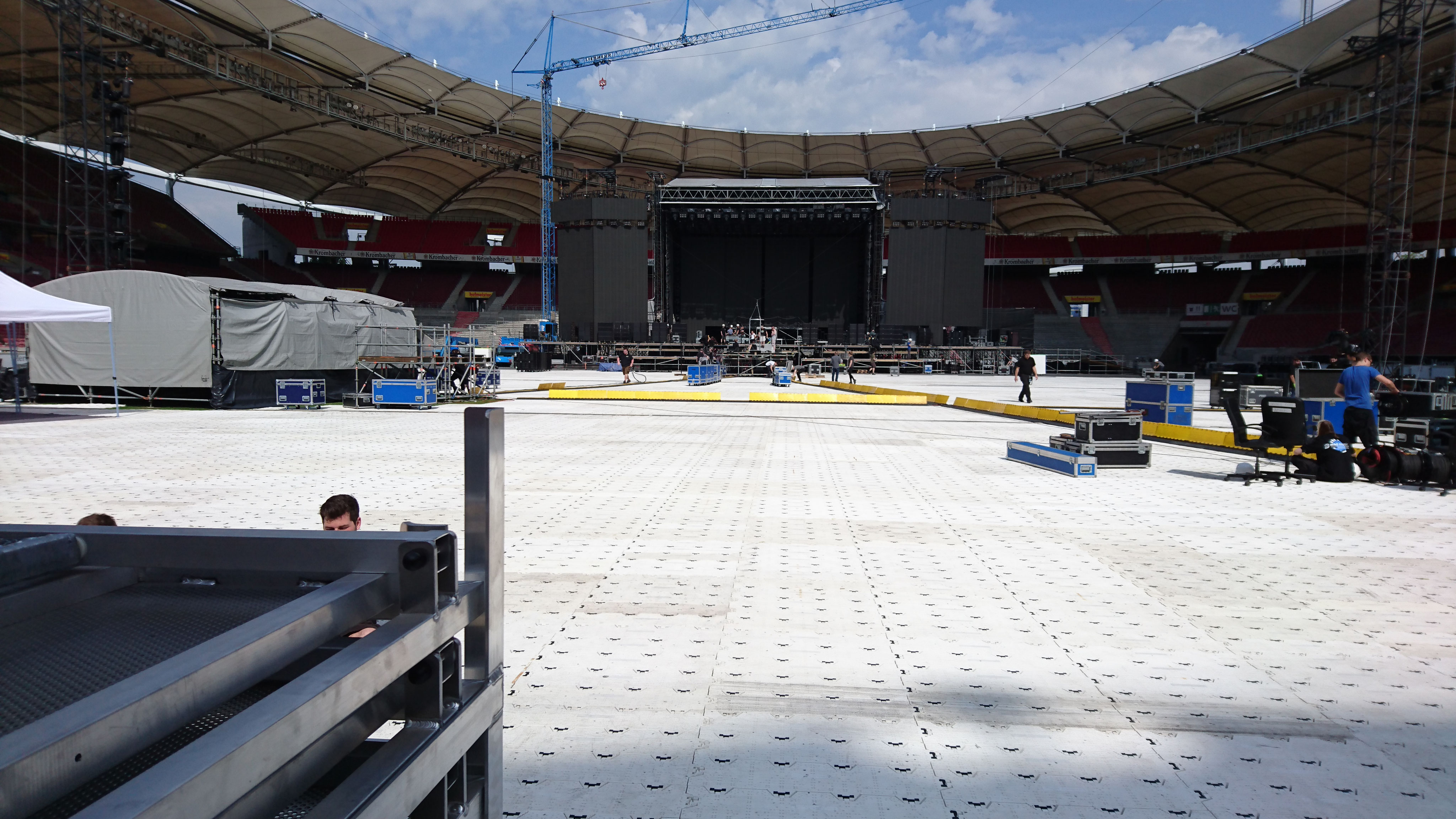 Was sind Stagehands die Team Solution Stagehands Eventhelfer