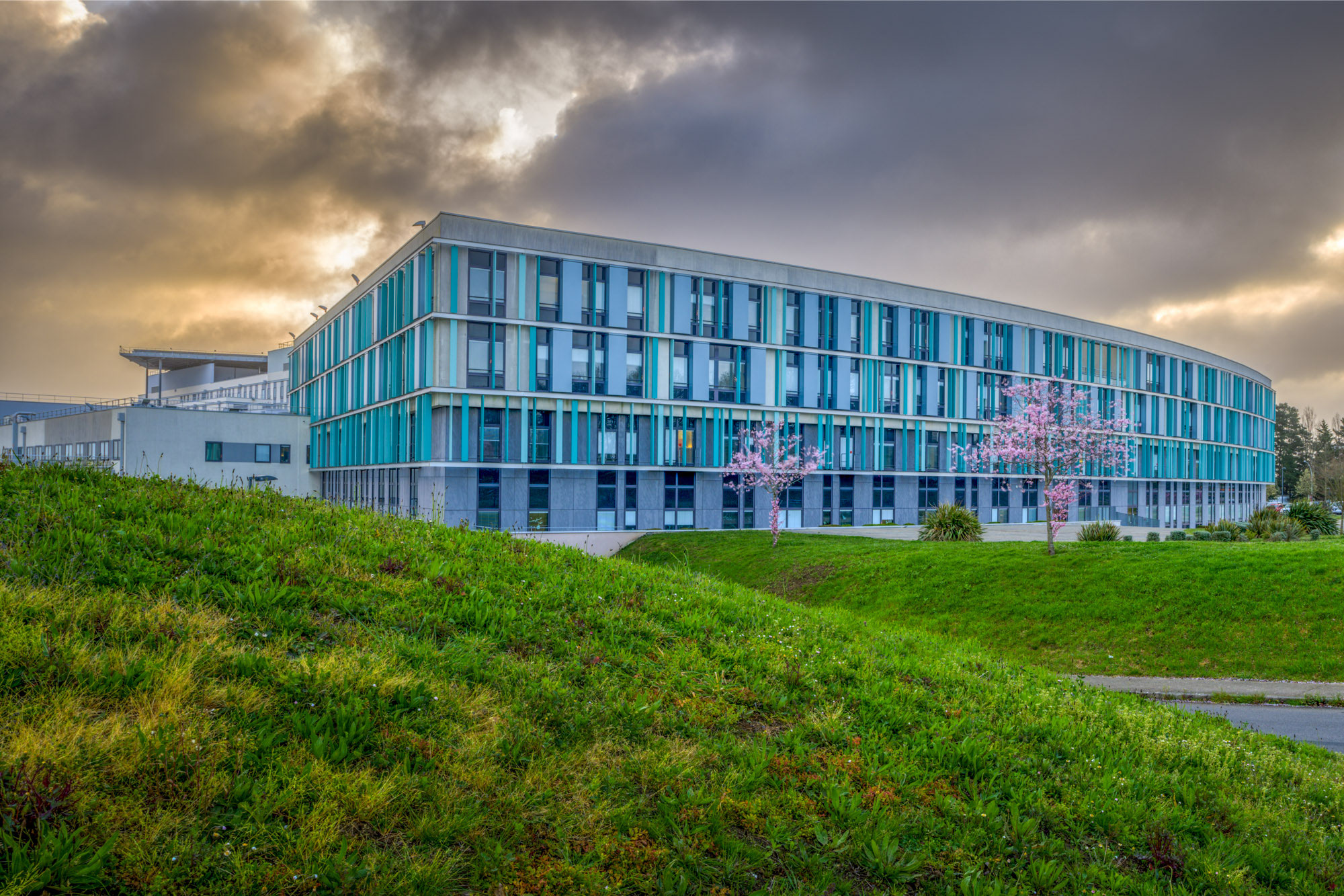 Photographe d'architecture Hôpital à SaintNazaire Photographe