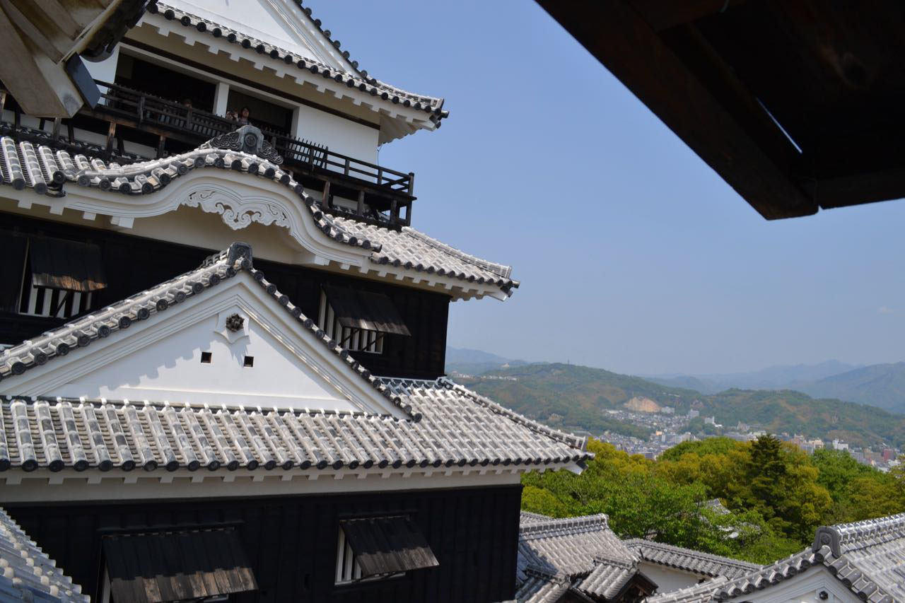 PIC26) 古茂田公雄 「松山城」 昭和38年