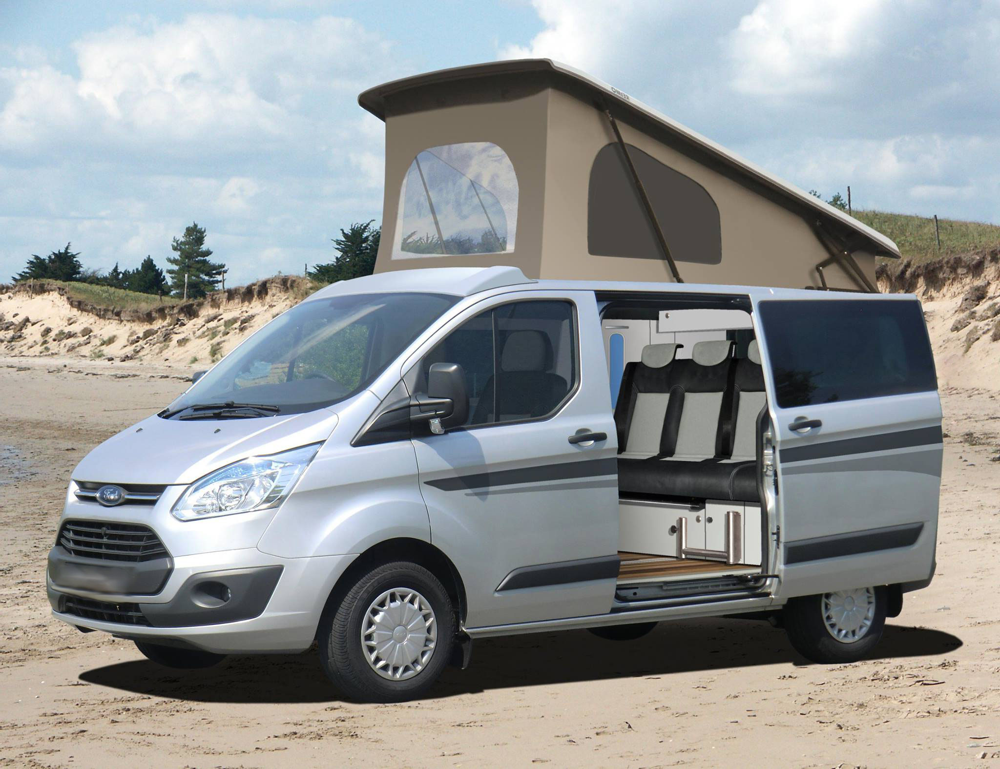 Ford transit custom camping car reimo cheap