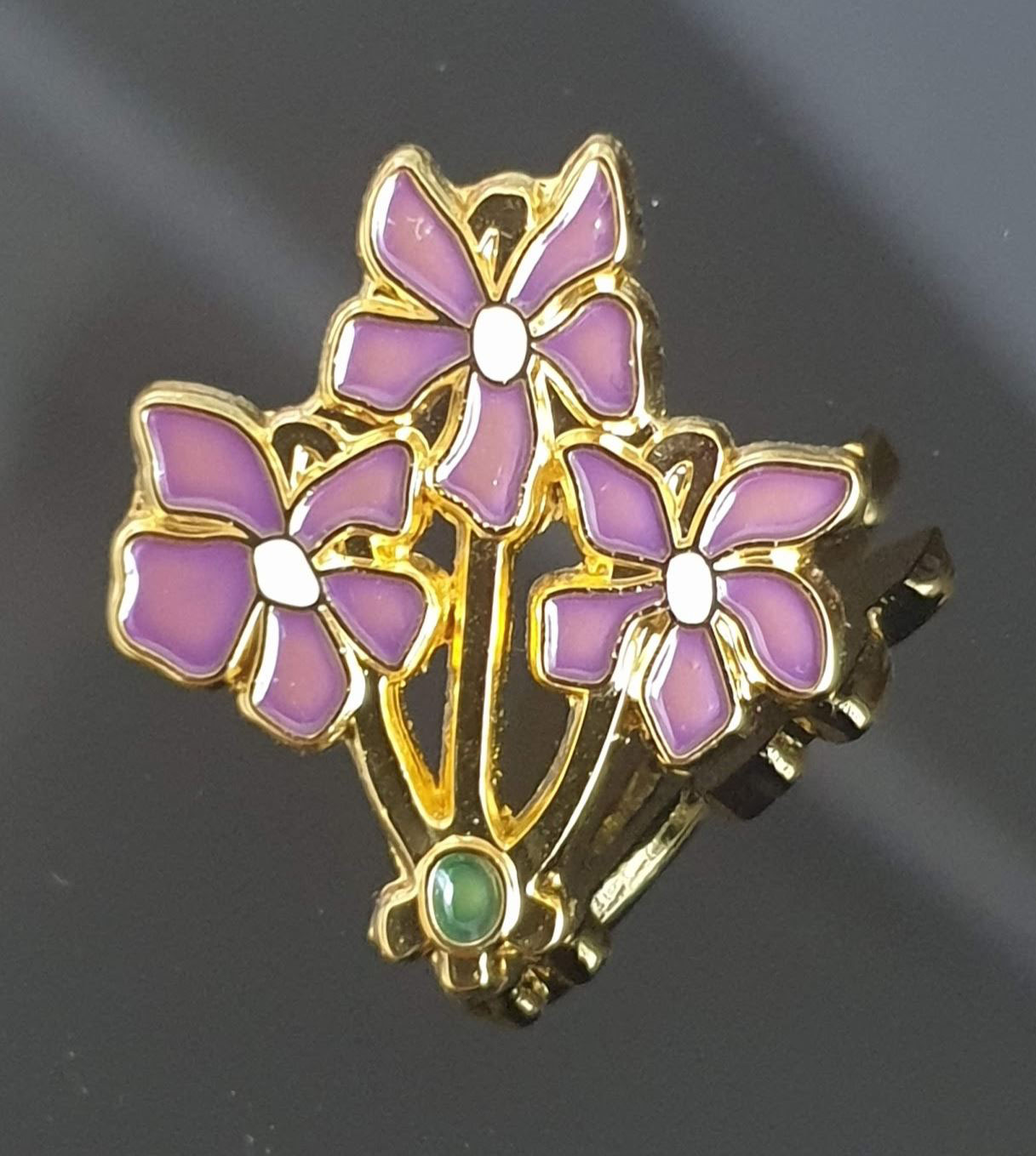 WESEEDOO Enamel Pin Spille per Zaini Spille e Spille per Le Donne Spilla a Forma di Papavero in Metallo Spille per Le Donne sotto i 3 Chili Spilla