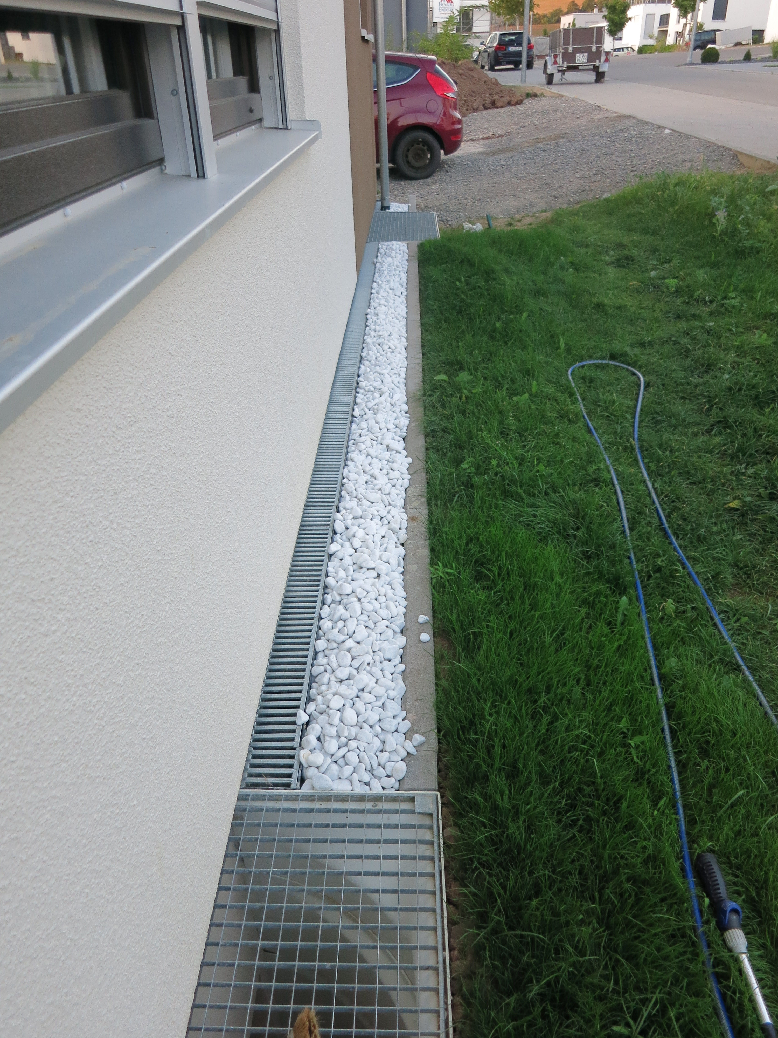 Rinne ums Haus - Unser Weg zum Haus