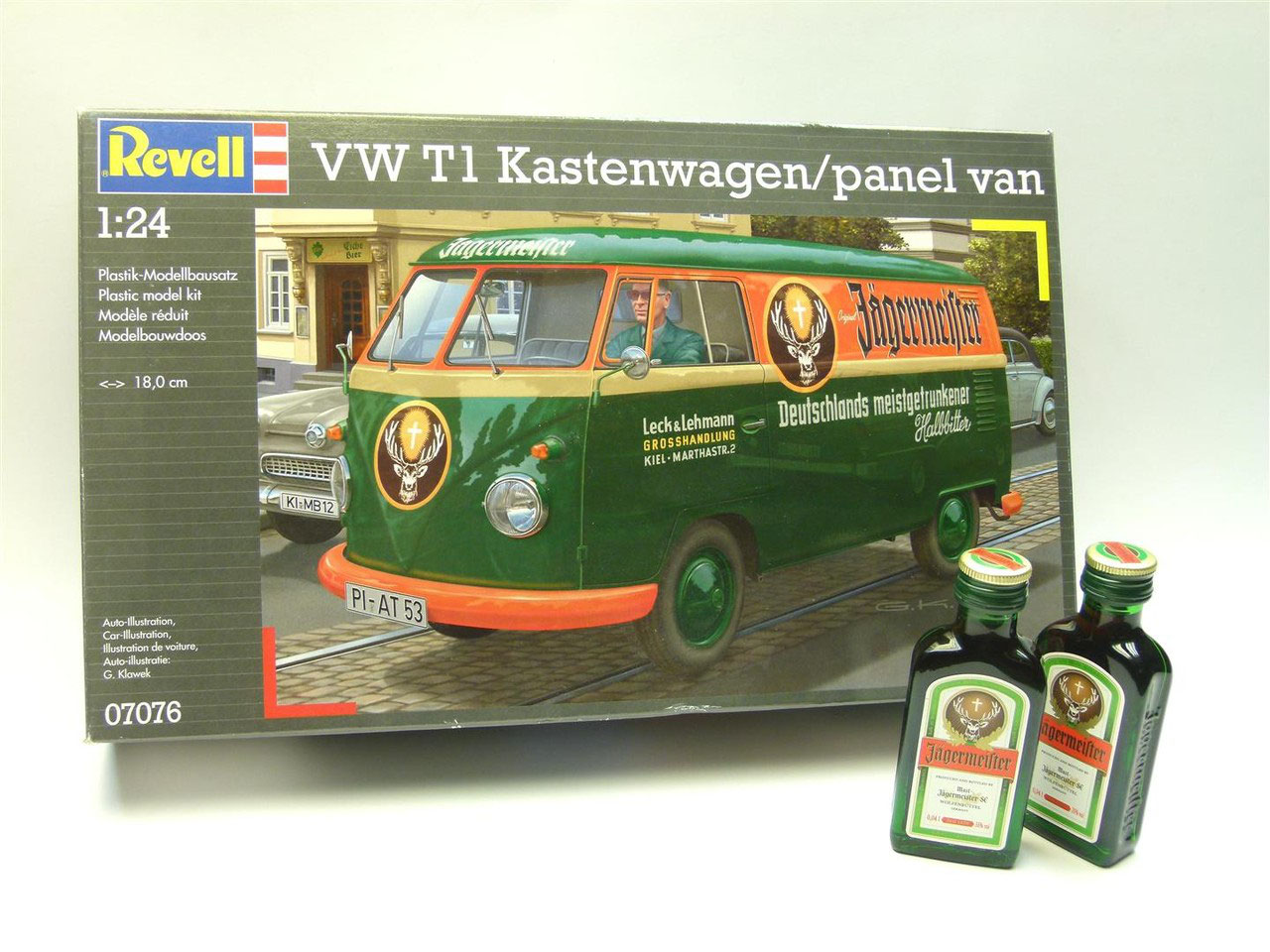 Vw T1 Kastenwagen Panel Van Revell M 1 24 Die Leitplanke