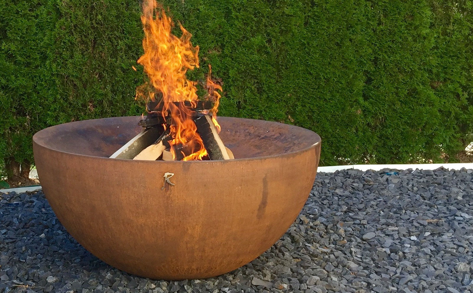 Feuerkugel Stahl Art Rufer