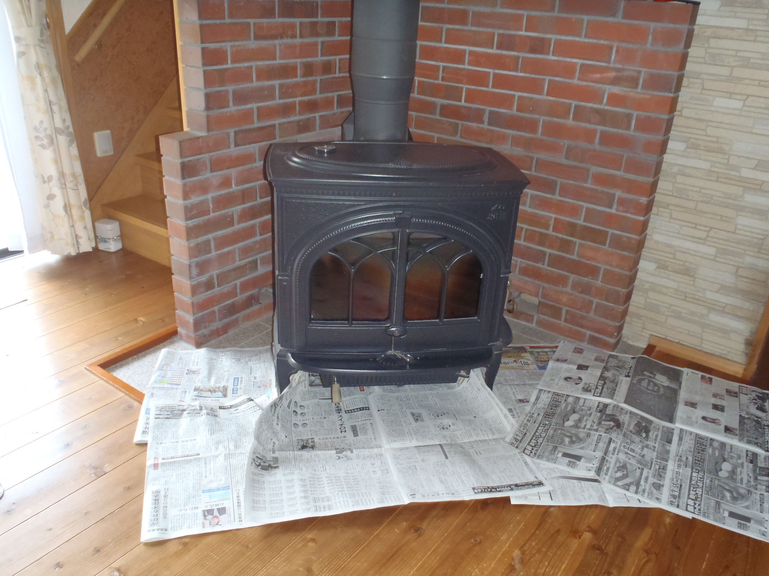 薪ストーブのメンテナンス 我家のF600 - 咲蔵工房