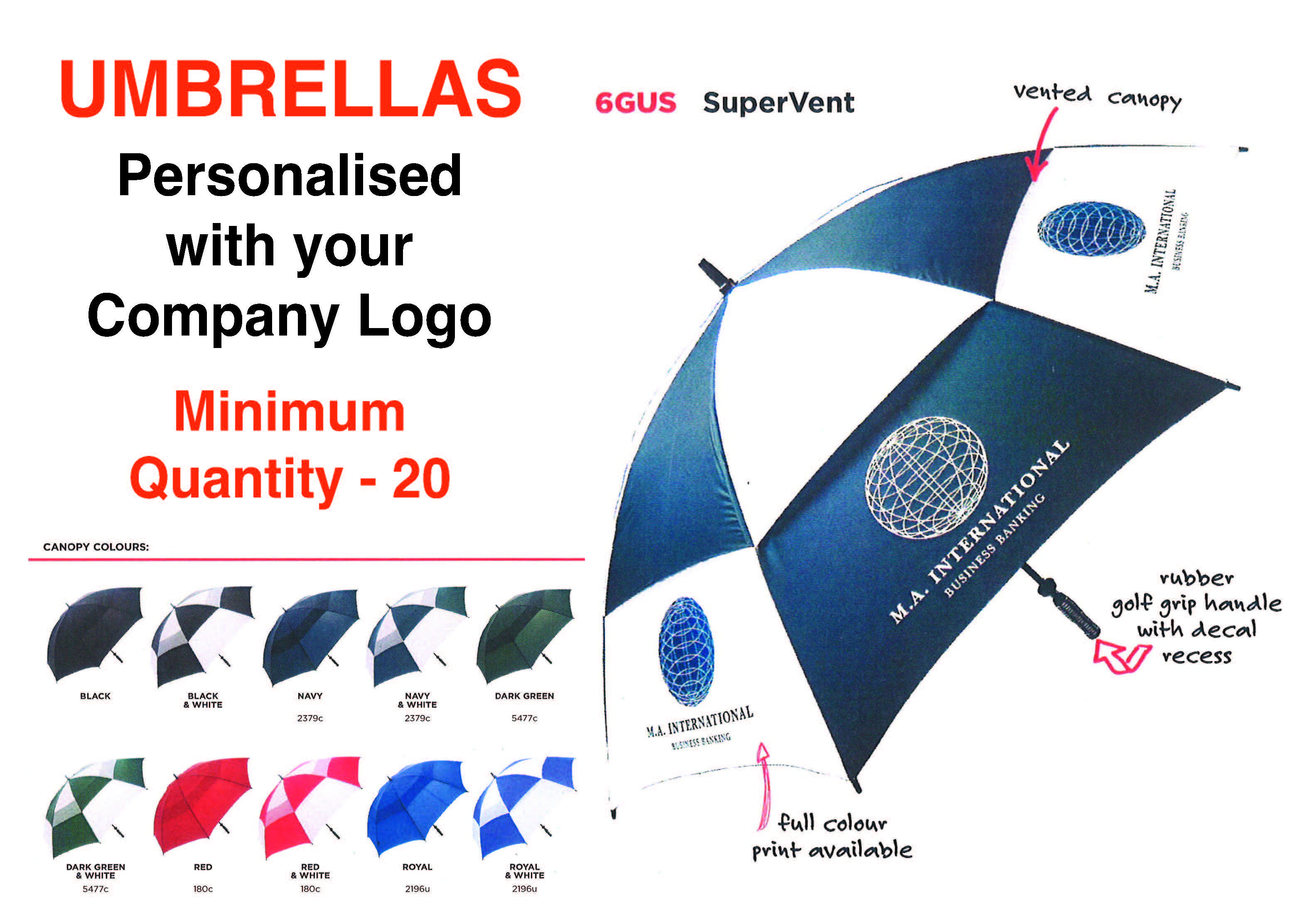 Umbrellas Hurriprint & Design Studio