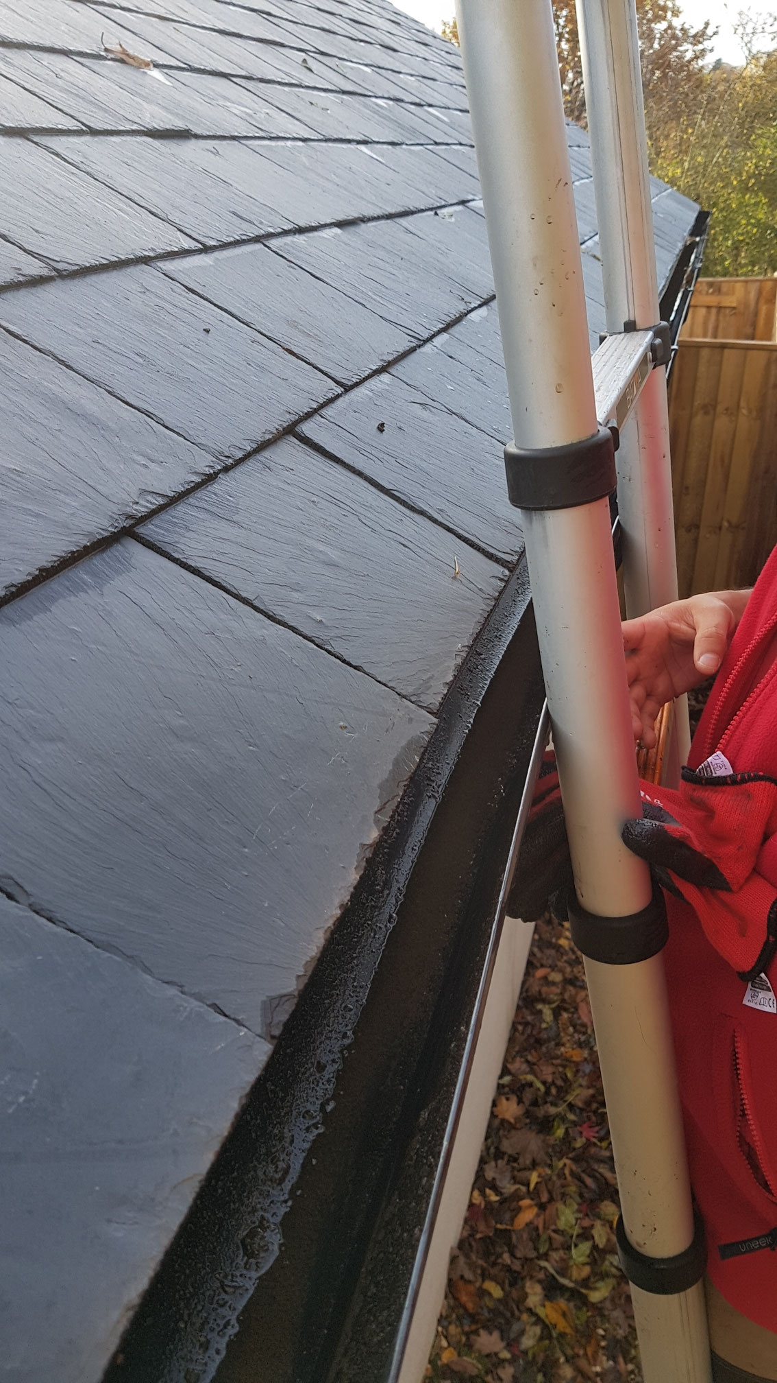 We clear gutters Exeter window cleaning