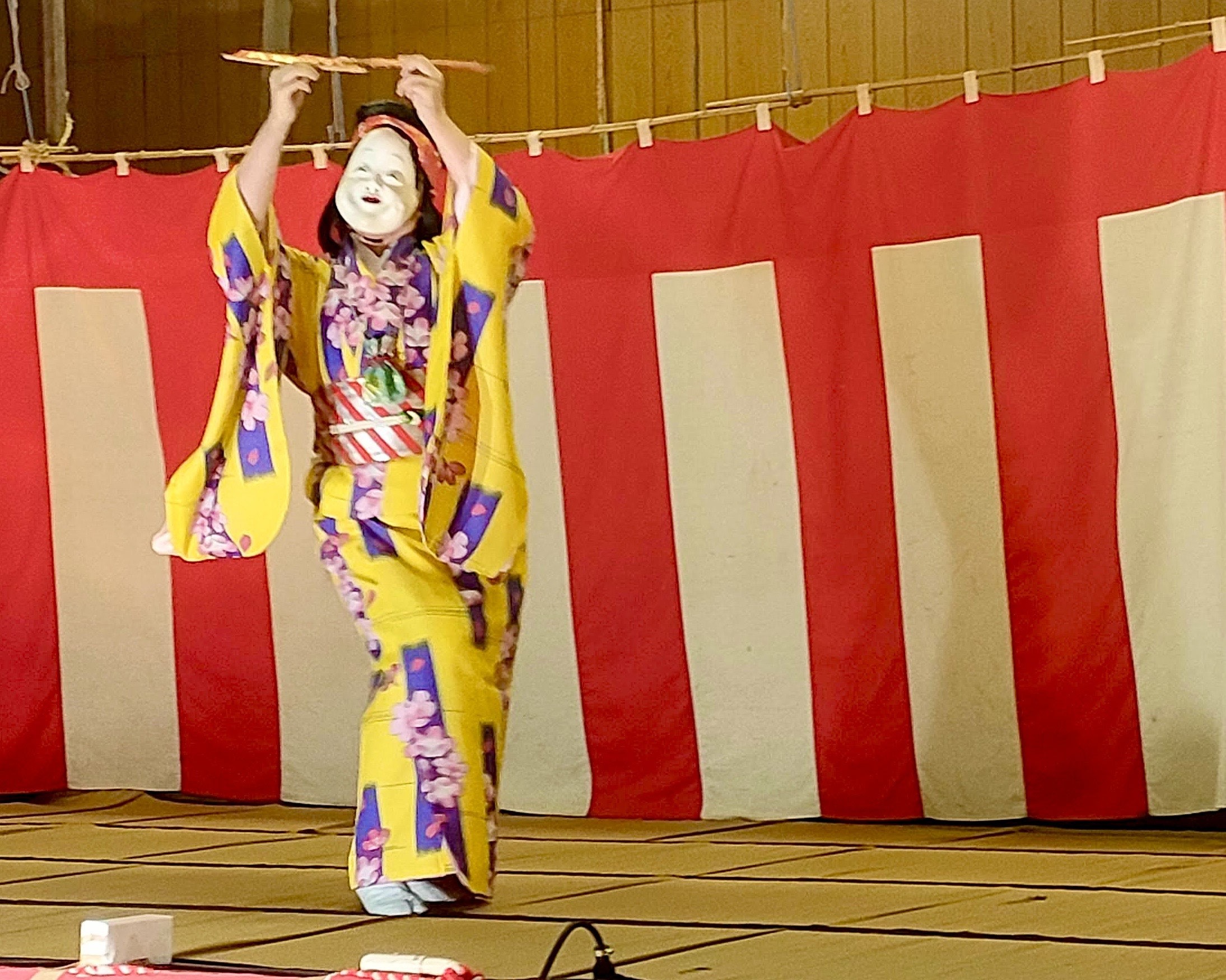 面　めん　備中神楽面　御多福　乙　吉備のおもて　荒神神楽　舞踊　大衆演劇 愛宕 鬼退治 | 【公式】岡山県神社庁神楽部 備中神楽 川面社中