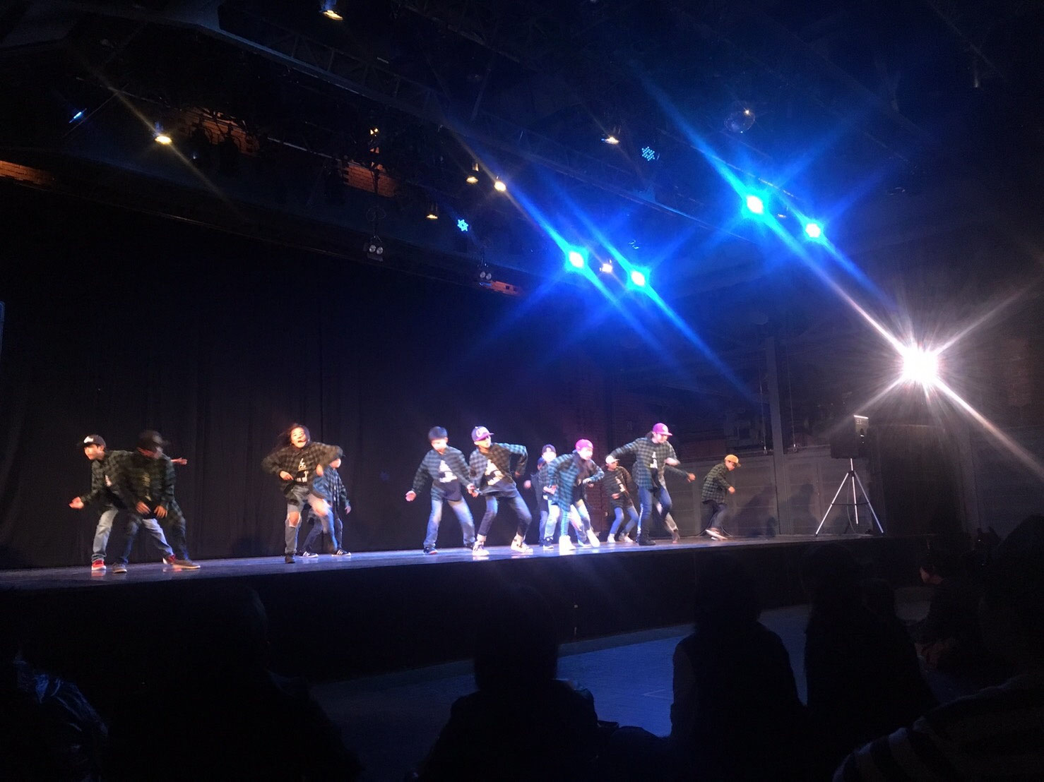 B1648【チャコット】L/黒/カラフルラインストーン/トップス☆社交ダンス B1648【チャコット】L/黒/カラフルラインストーン/トップス