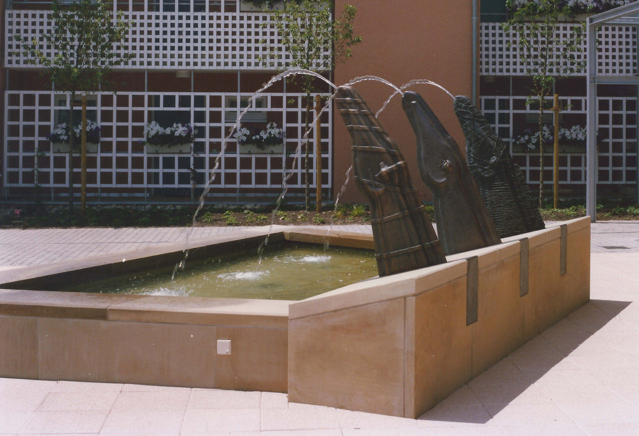 Pferdebrunnen, Güglingen Ursula Stock