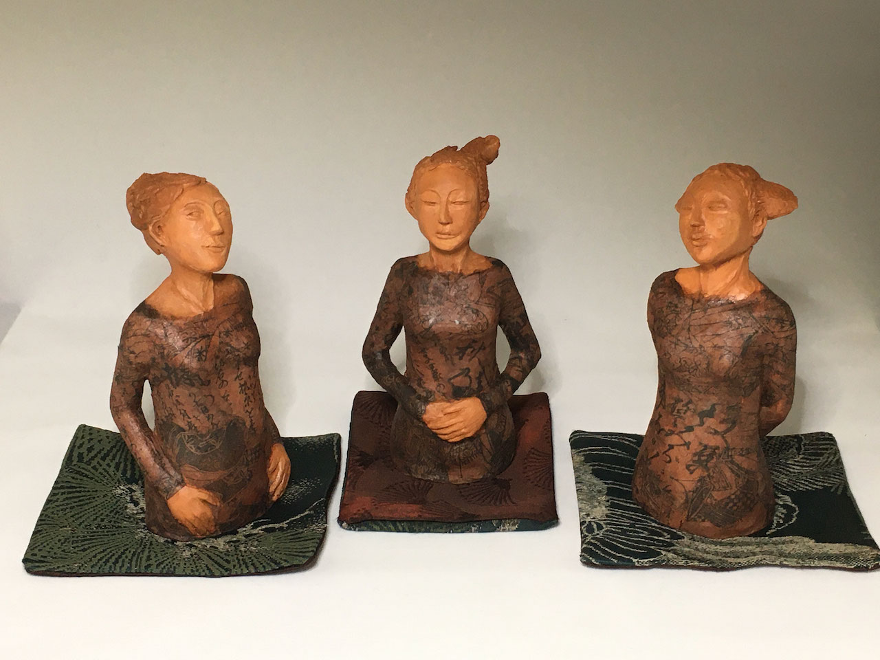 陶人形 - atelierkirin Noriko Steiner-Obata