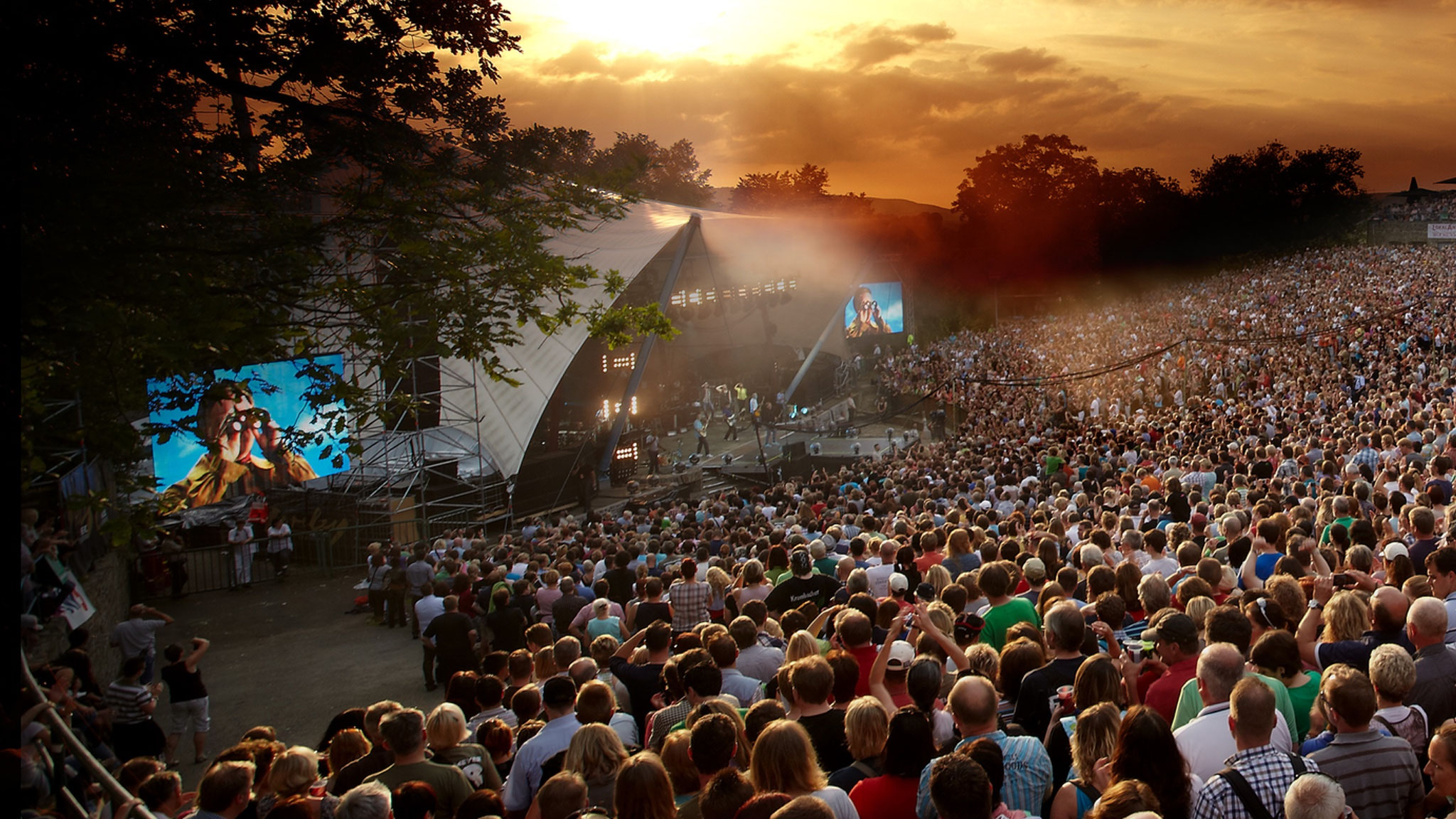  Lorelei The Rock - (Lorelei), Rock Festivals Illustration 
