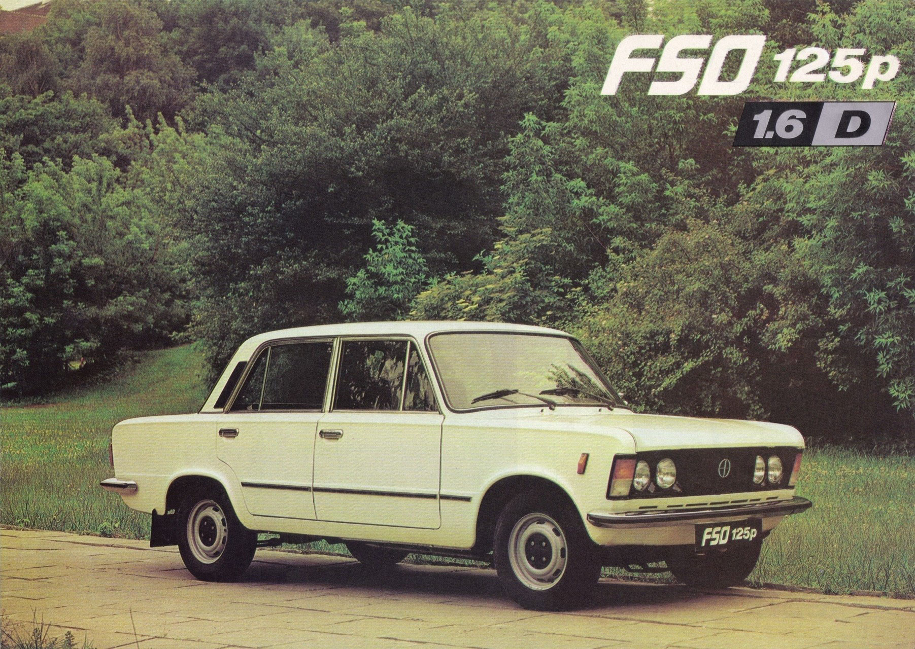 FSO 125p 1.6D Polski Fiat 125p/FSO 125p HISTORIA