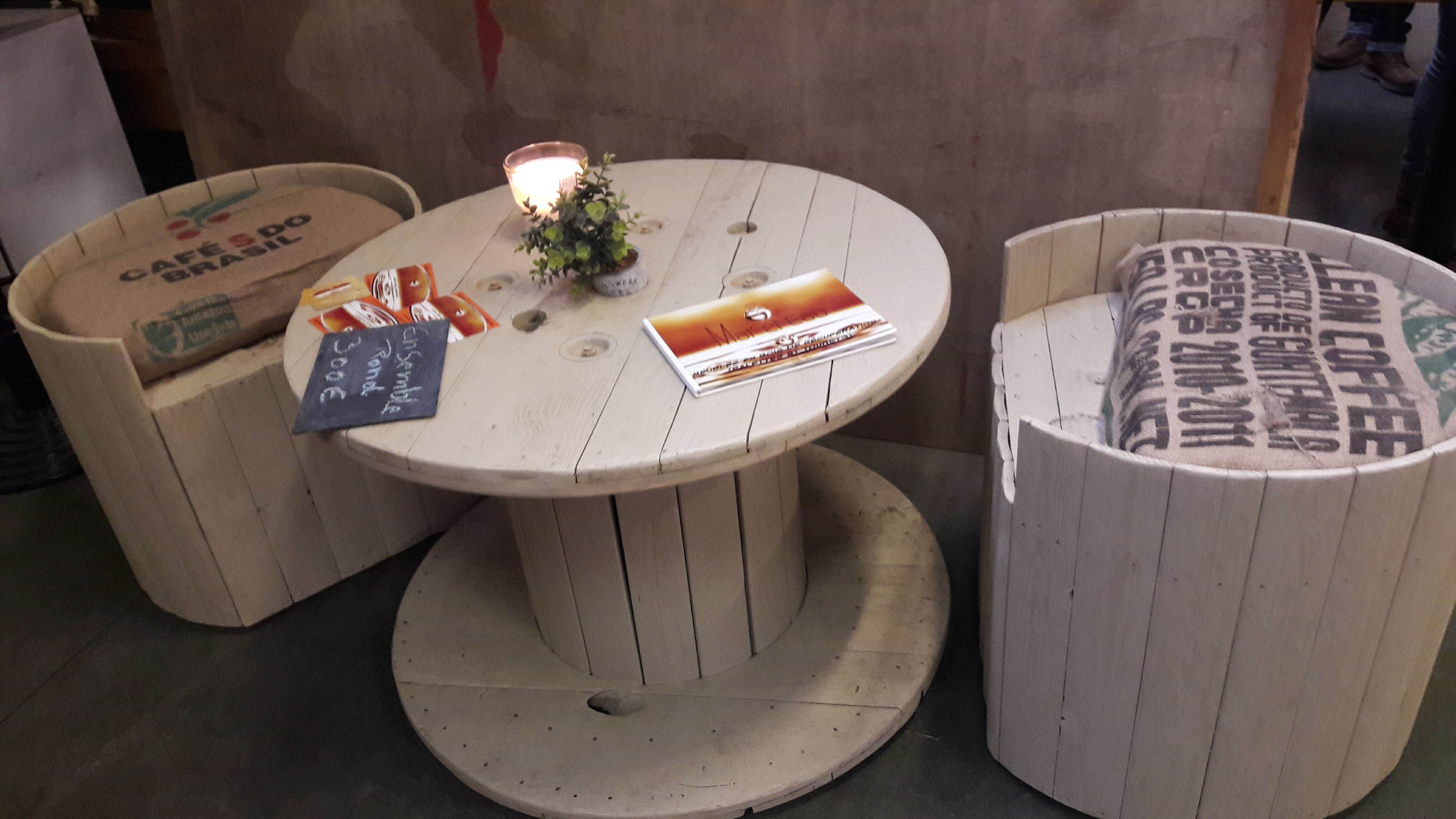 Transformation de palettes Mat'et Eau ASBL