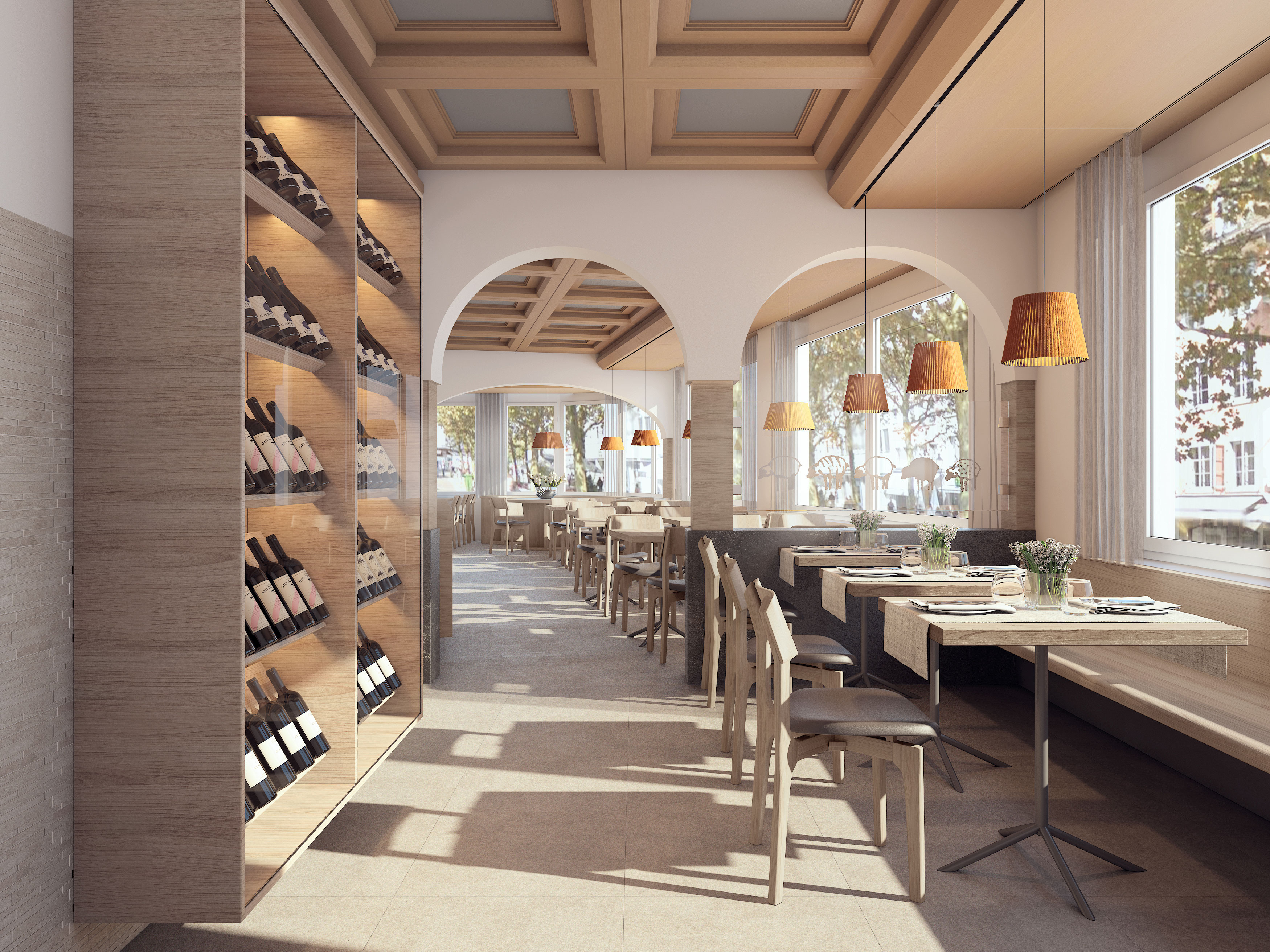 restaurant facelifting atelier crivelli innenarchitektur gmbh