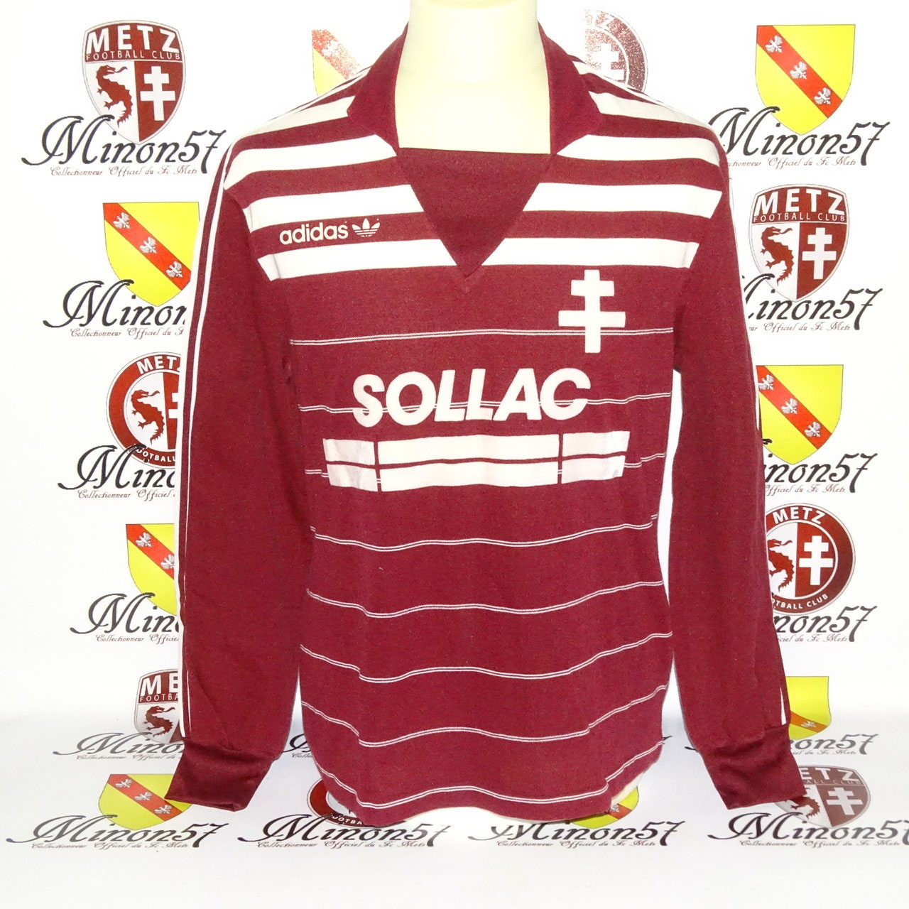 UEFA Cup Winners' Cup 1984/85 - maillot porté fc metz 