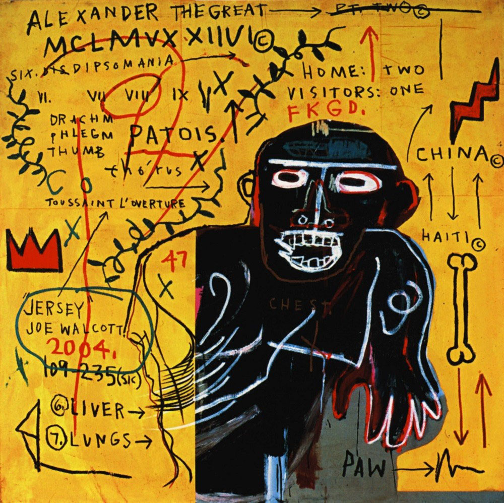 Basquiat Jean-Michel : ART CONTEMPORAIN - Biographie Peintre Analyse ...