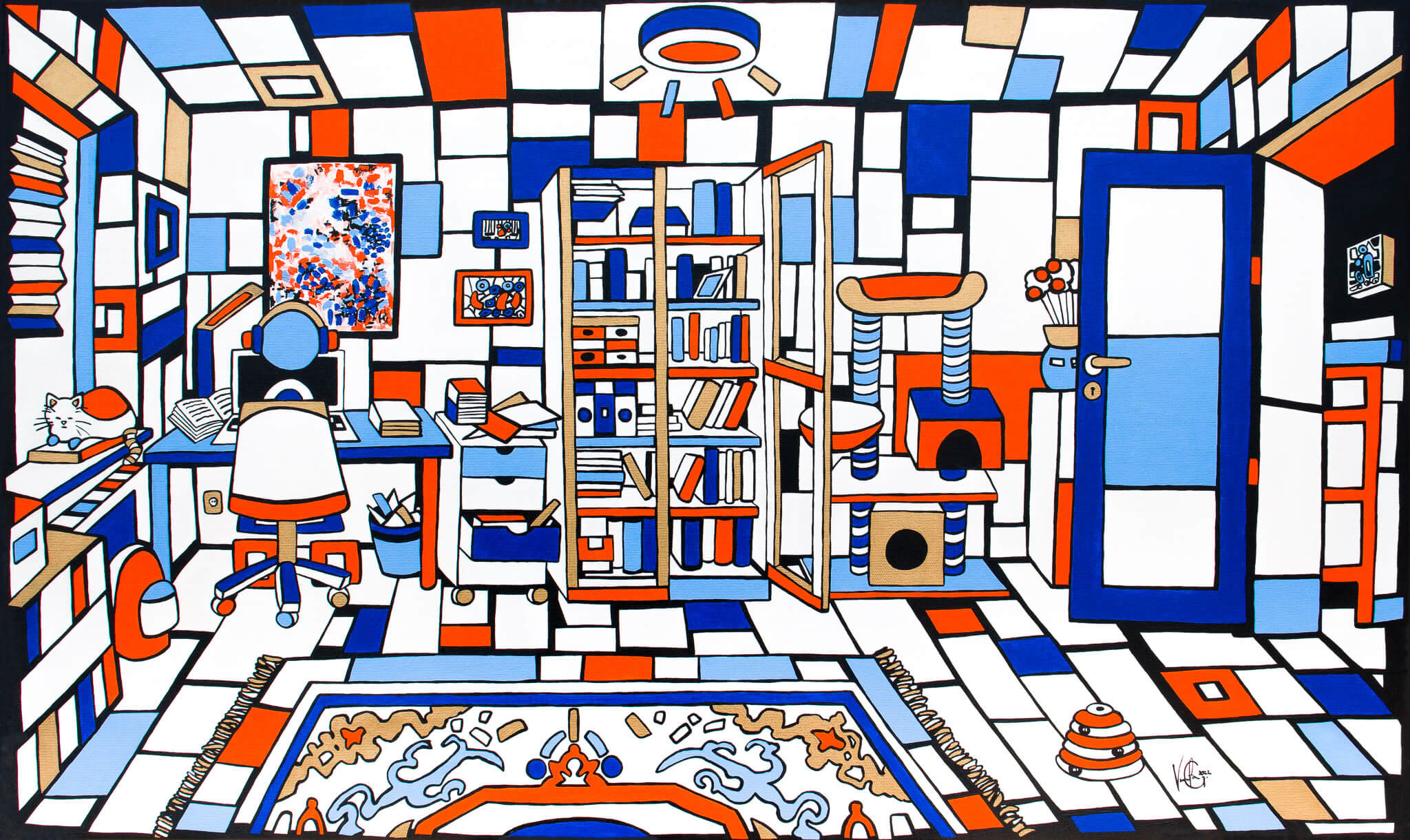 Life Series - V. Spleiss Art - Narratio Graphica by Veronika Spleiss