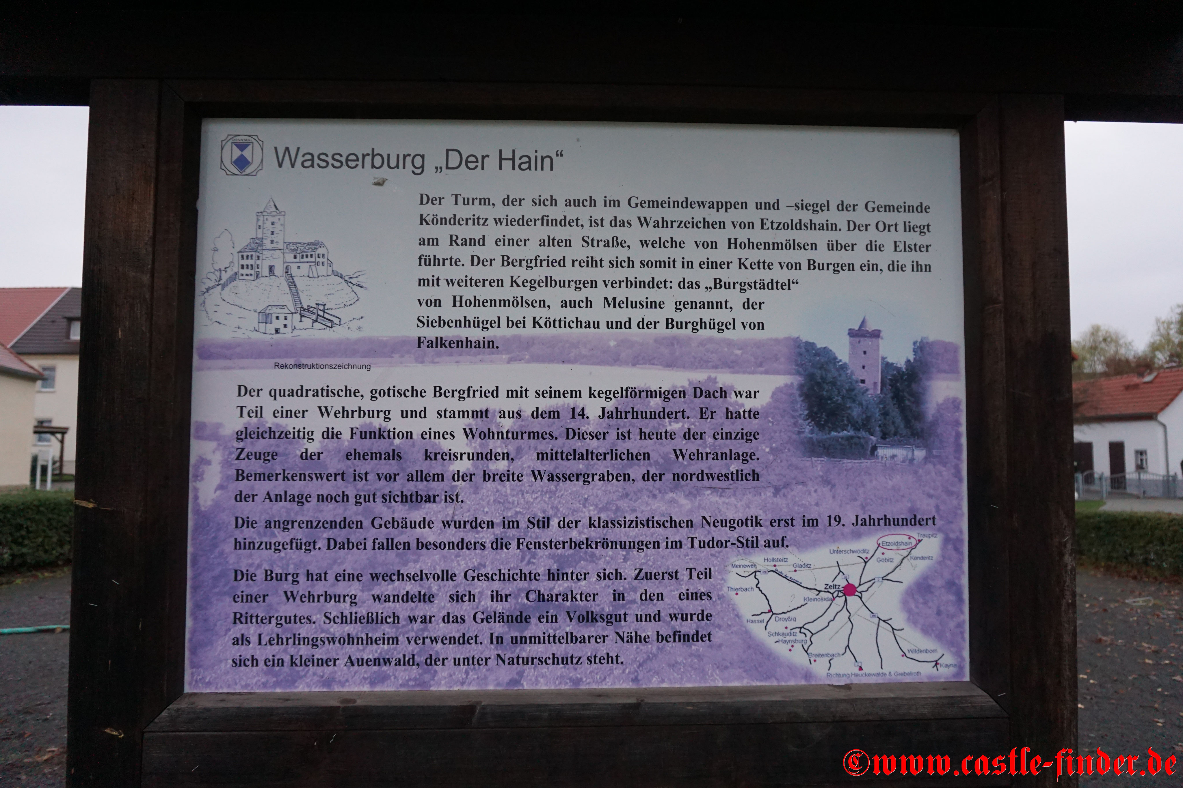 Burg Etzoldshain (Burgenlandkreis) Burgendatenbank und Burgenatlas