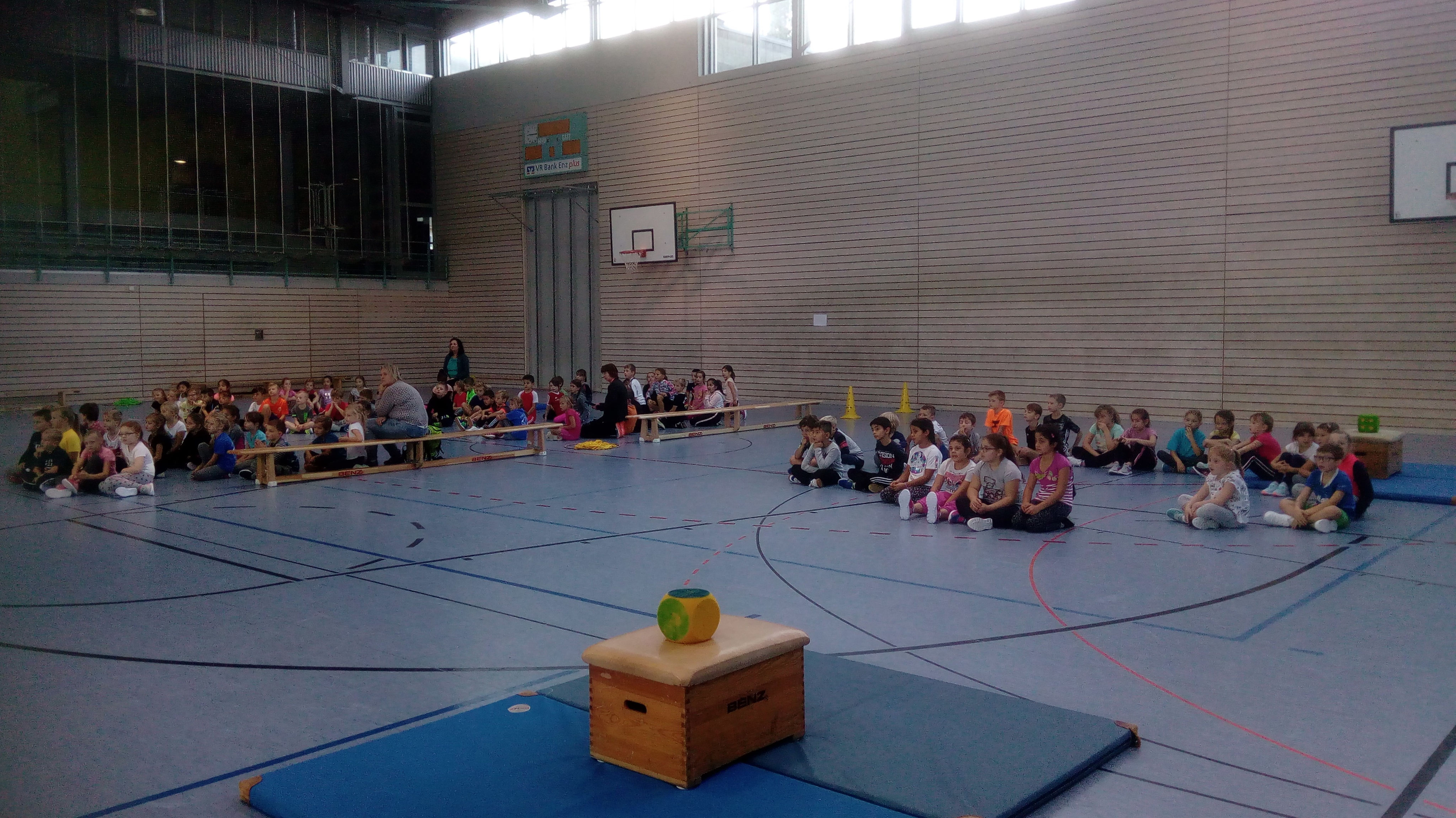 Handballtag in der Grundschule - Kirnbachschule Niefern GWRS