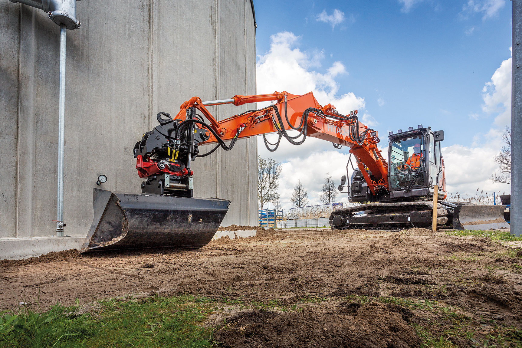 Location ZX135US-7 - Teramat, Concessionnaire Hitachi Bourgogne