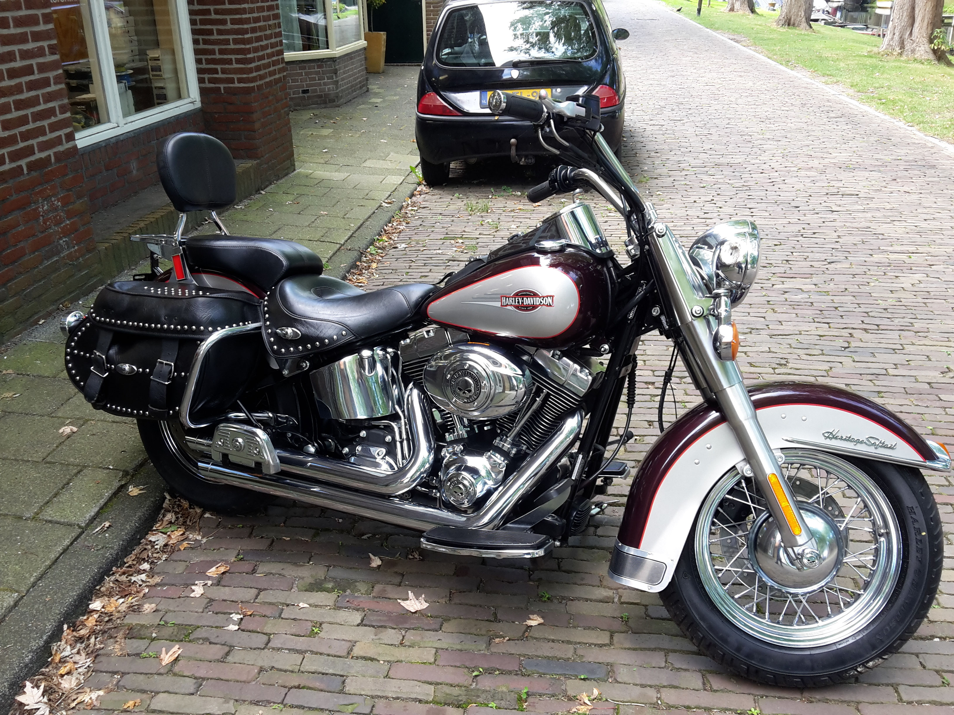 Harley Davidson Heritage Q-tec reverse trike - De Witte ...