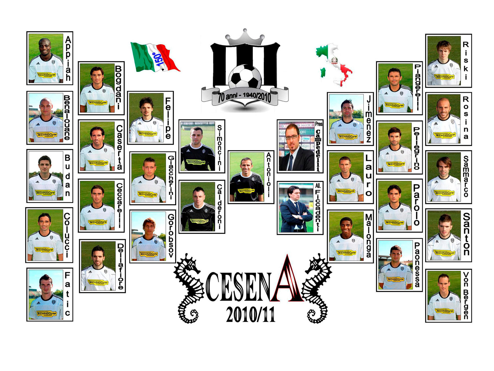 CESENA CALCIO Claudio Piselli