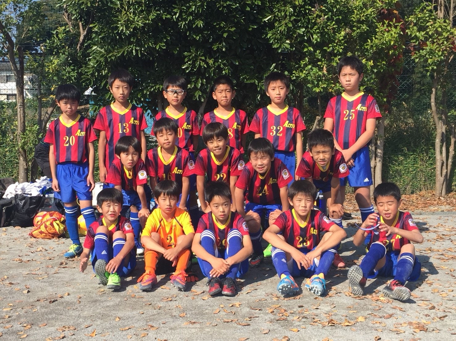 11 5 日 4年生レッドチーム東葛予選 練習試合 Fc アクティブ柏