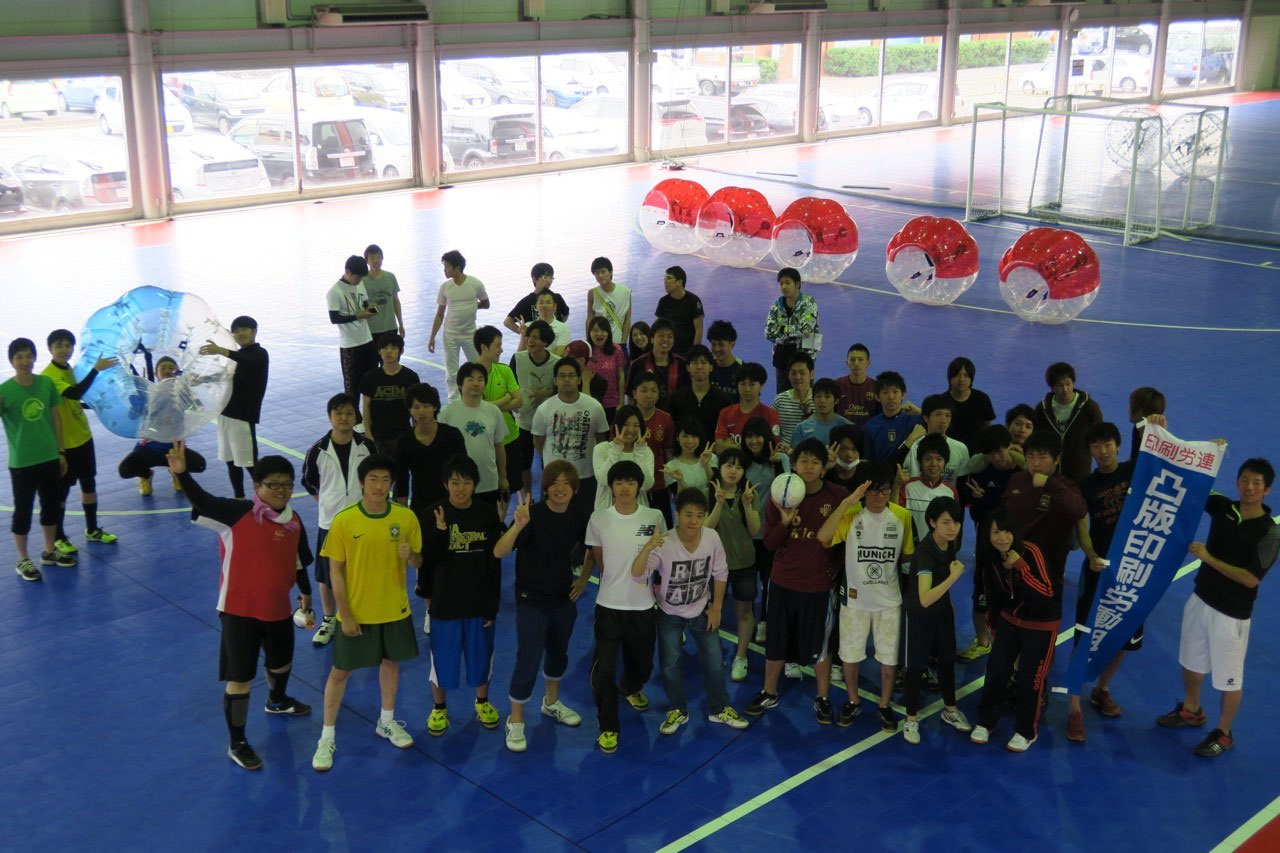 企業レクレーションとしてのバブルサッカー バブルサッカースタイル