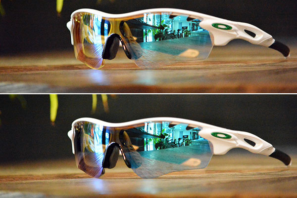OAKLEY RADARLOCK（オークリーレーダーロック）の度付き仕上げ、一眼