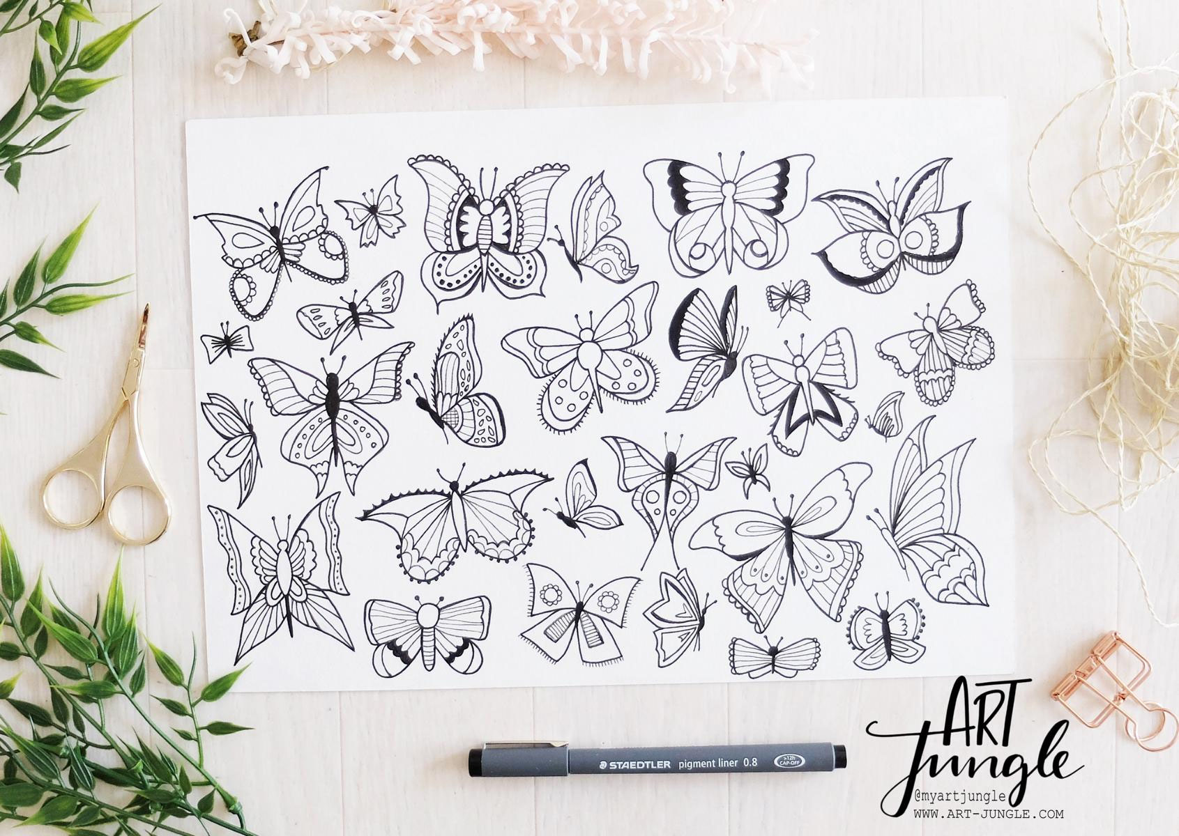 Meine DOODLES Bullet Journal Doodles Handlettering Meine DOODLES Bullet Journal Doodles Handlettering