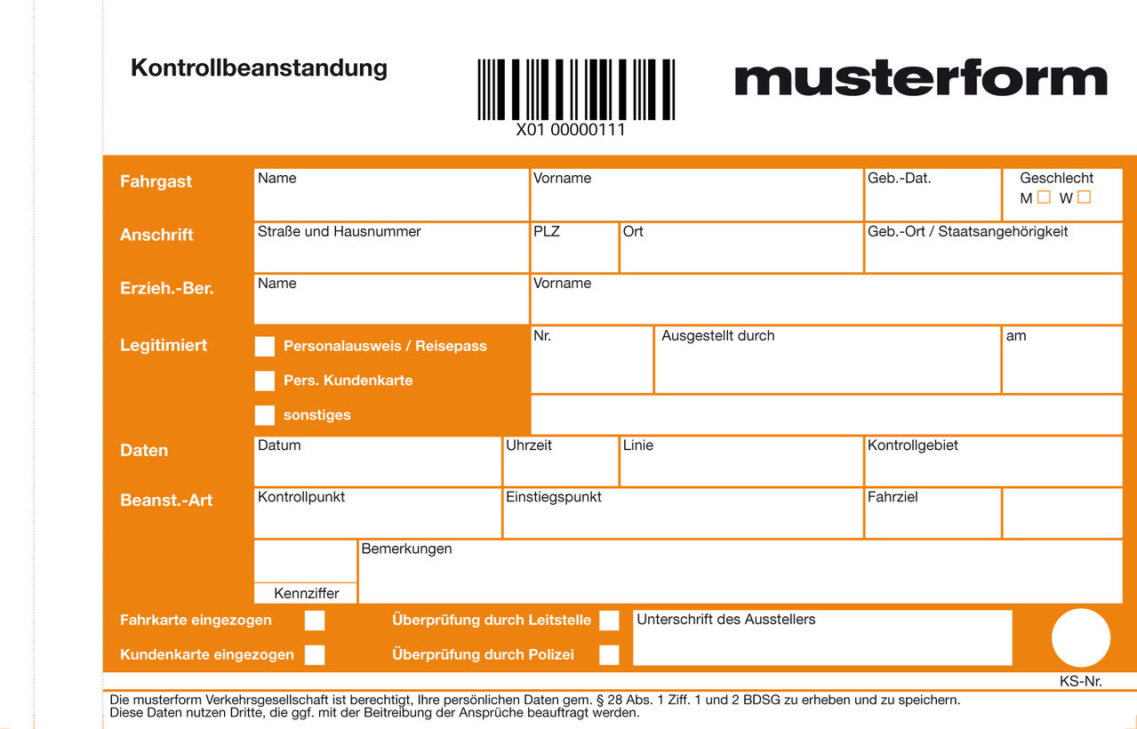 Individualisierte Formulare - musterform.net - Kostenlose ...