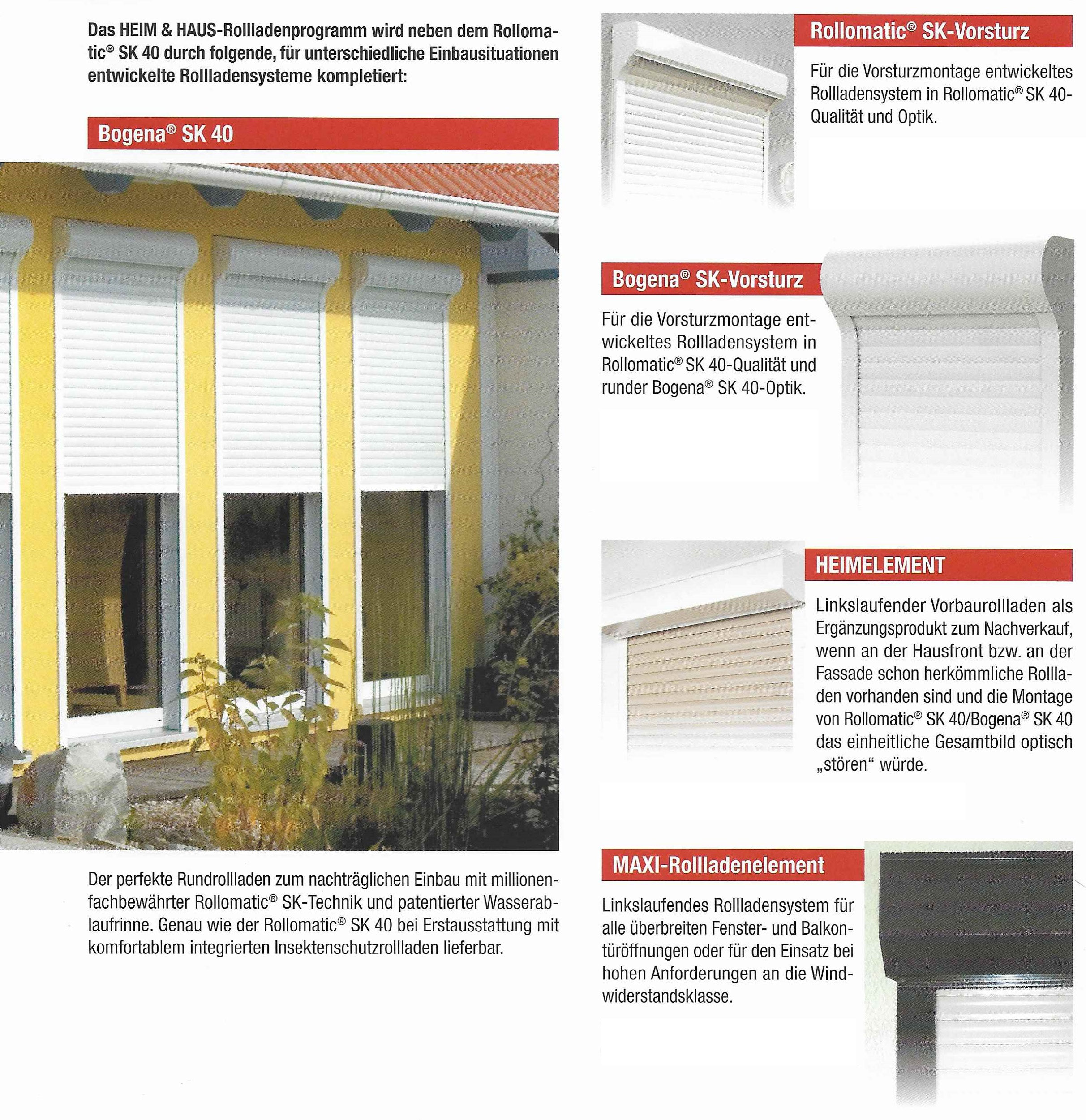 Rollläden zu nachträglichen Einbau - Bauelemente direkt ab Werk