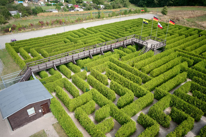 Irrgarten Freizeitspass Eckartsberga