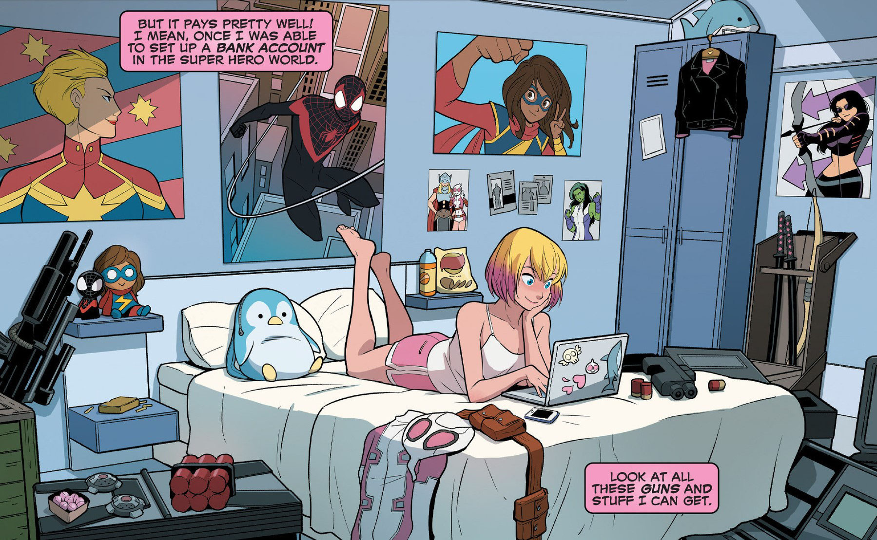 Phil Präsentiert: Gwenpool Band 1.