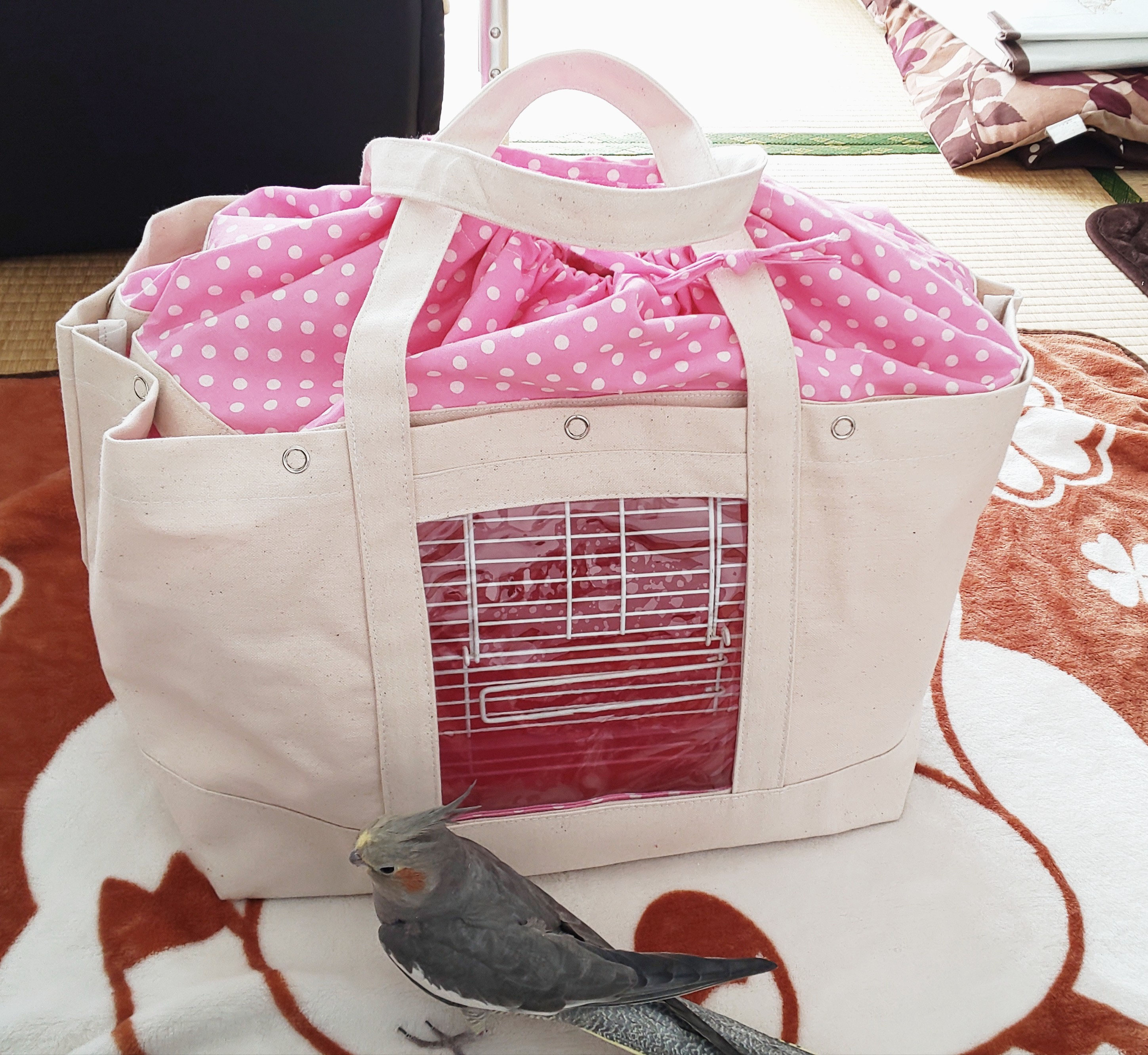 文鳥 キャリー バッグ（文鳥 キャリー おすすめ）評判・口コミ4