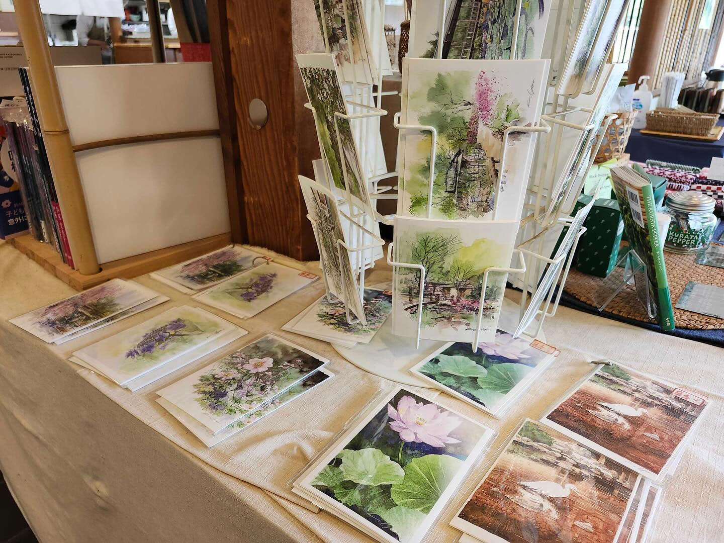 白鳥庭園 - 山田久仁夫のホームページ・Watercolor by Kunio Yamada