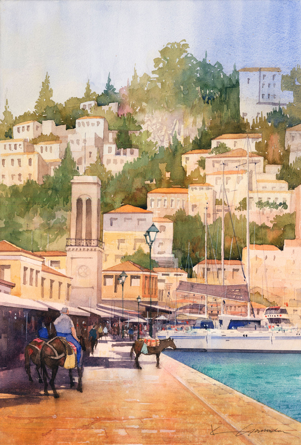 水彩画作品公募展2026入選 - 山田久仁夫のホームページ・Watercolor by